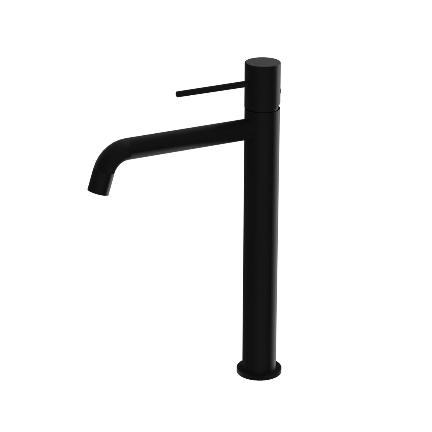 Wysoka bateria umywalkowa Orion czarna