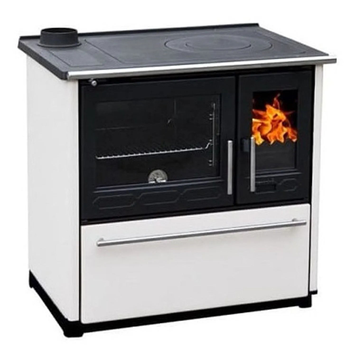 Kuchnia Glass 850 Biała Lewa