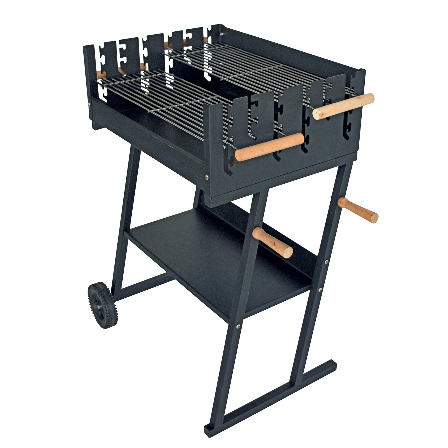 Stylowy grill węglowy Landmann na wózku