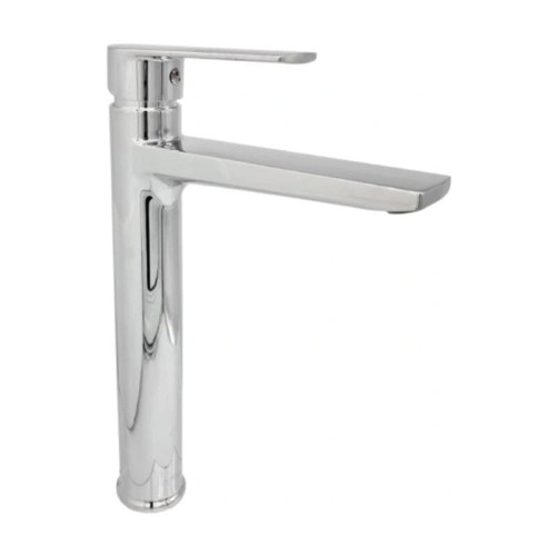 LIVENO Bateria umywalkowa stojąca nablatowa Kappa chrom