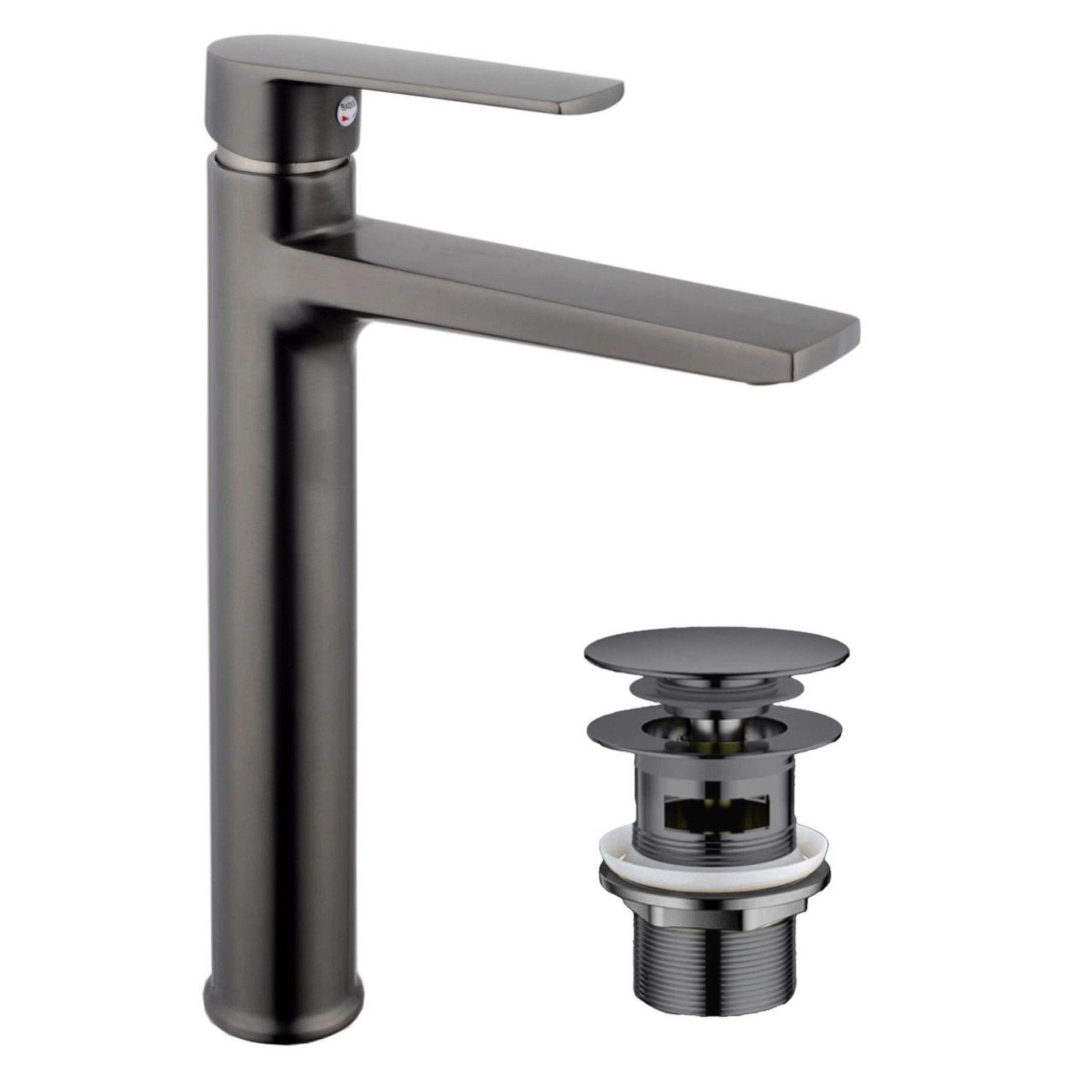 Wysoka bateria umywalkowa Liveno Kappa