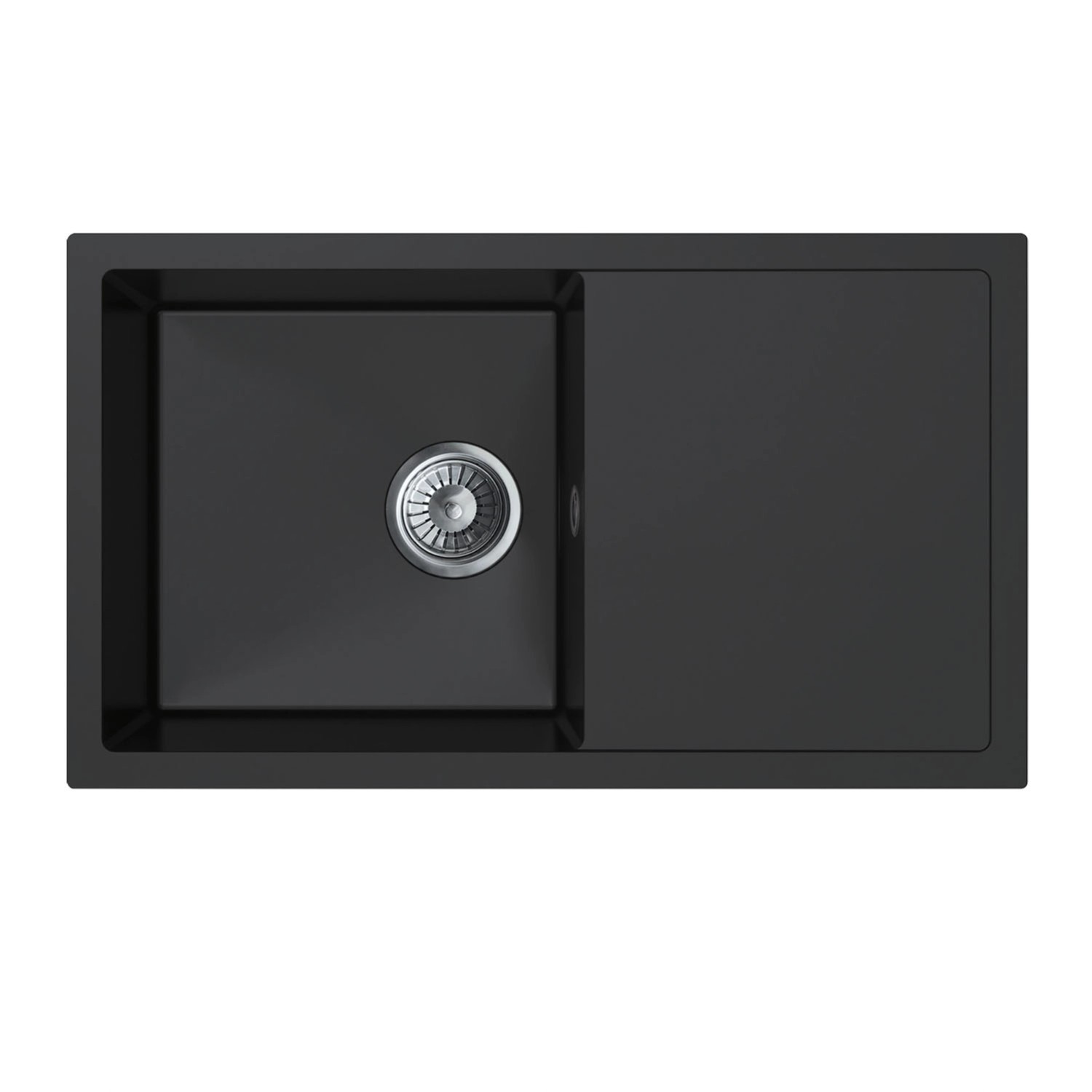 Zlewozmywak Granitowy Miló KEYA Czarny