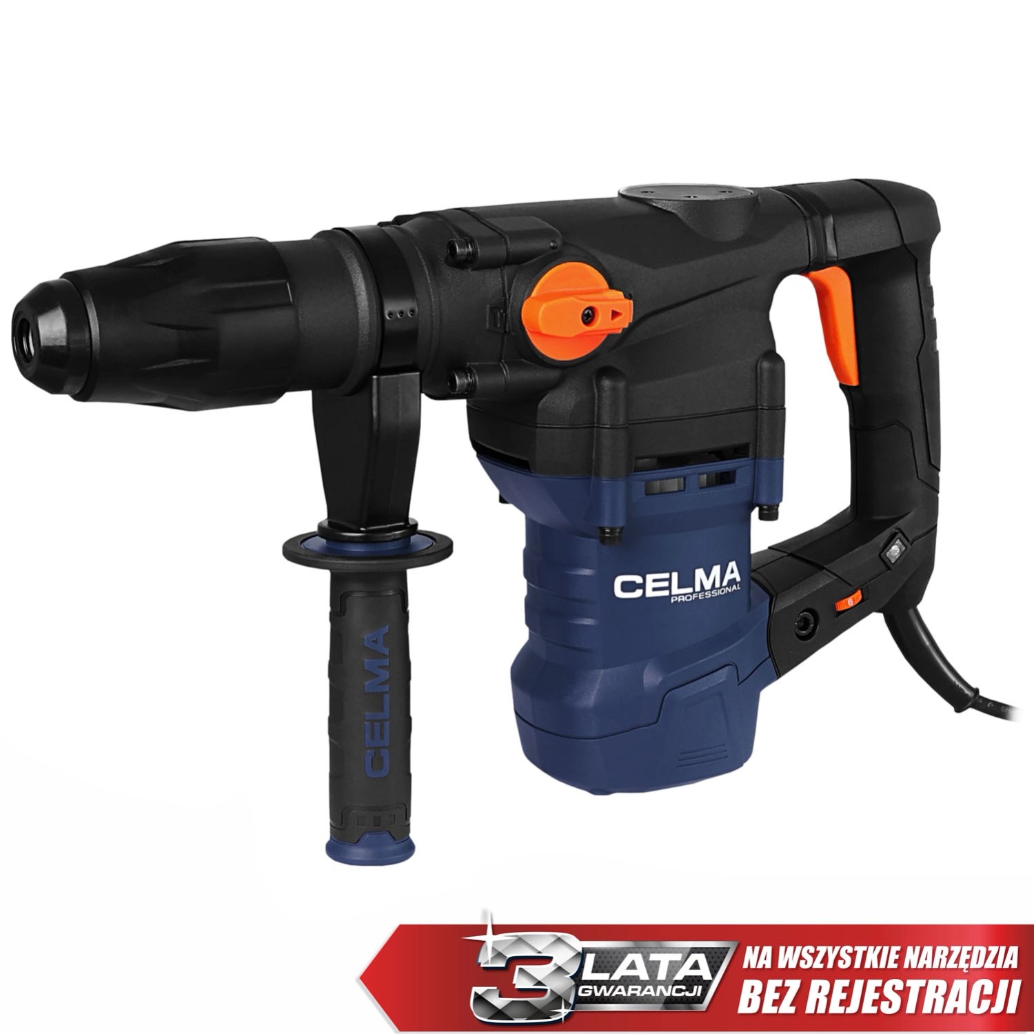 Młot udarowo-obrotowy CELMA 1600W SDS Max