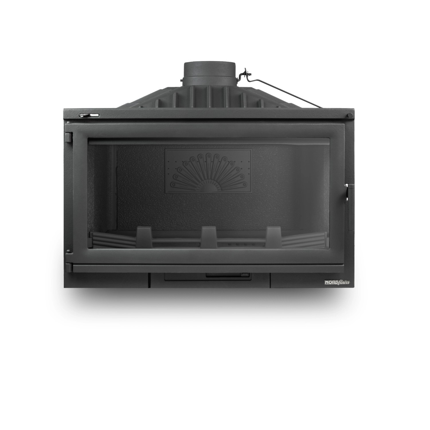 Wkład kominkowy Nordflam Bergamo 72x90x47