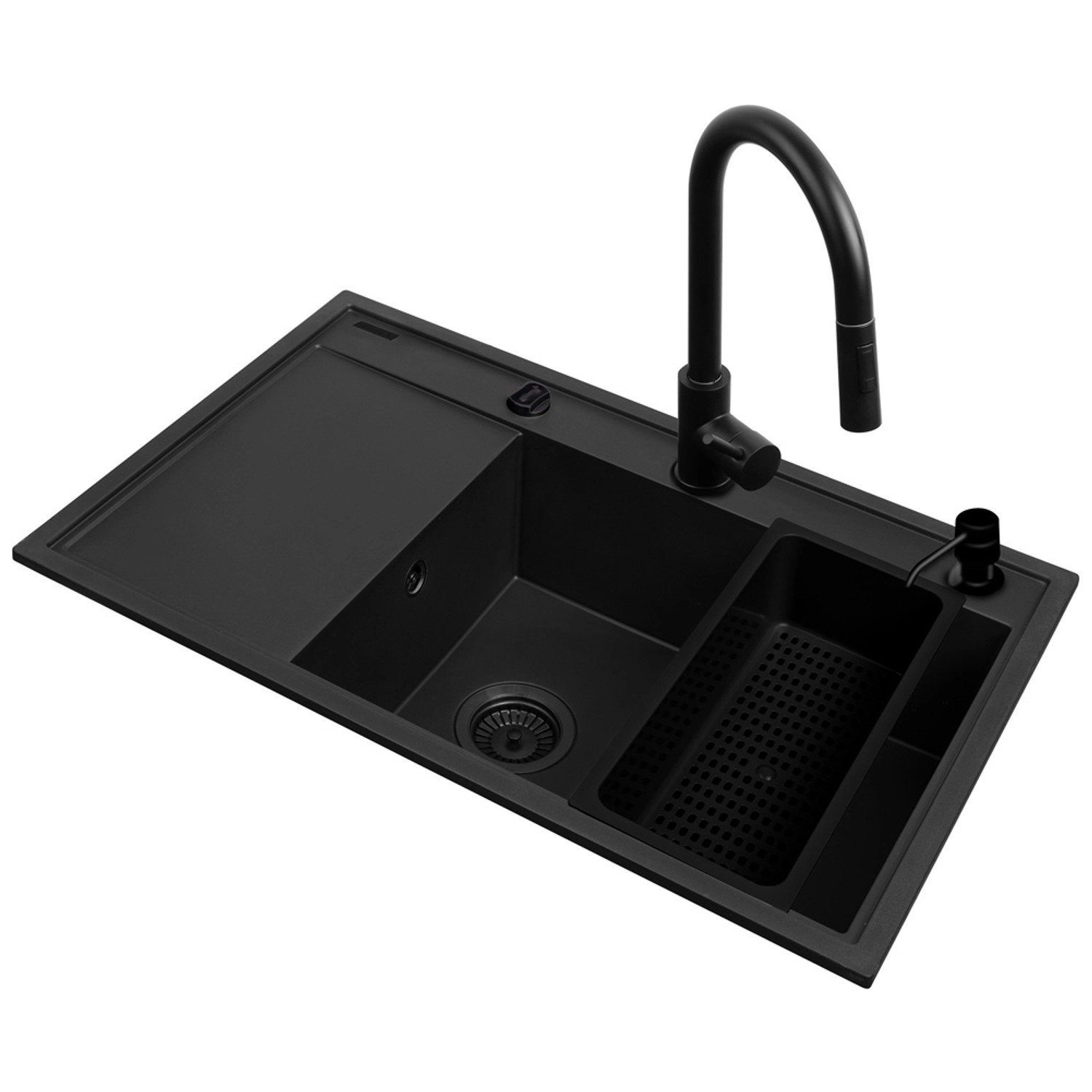 Zlewozmywak granitowy Pyramis Paros 79x50