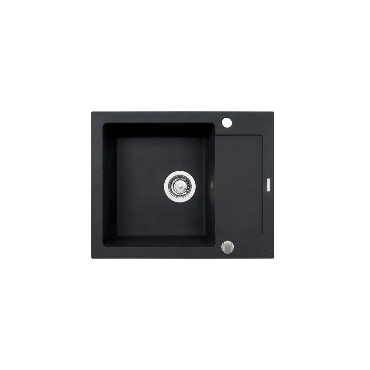 Zlewozmywak granitowy Pyramis Poros 62x50 cm