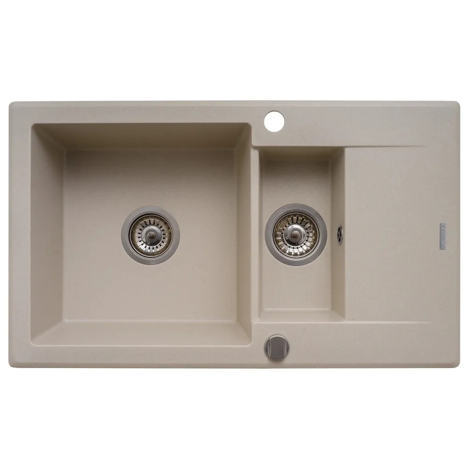 Granitowy zlewozmywak Pyramis Poros 1,5-kom.