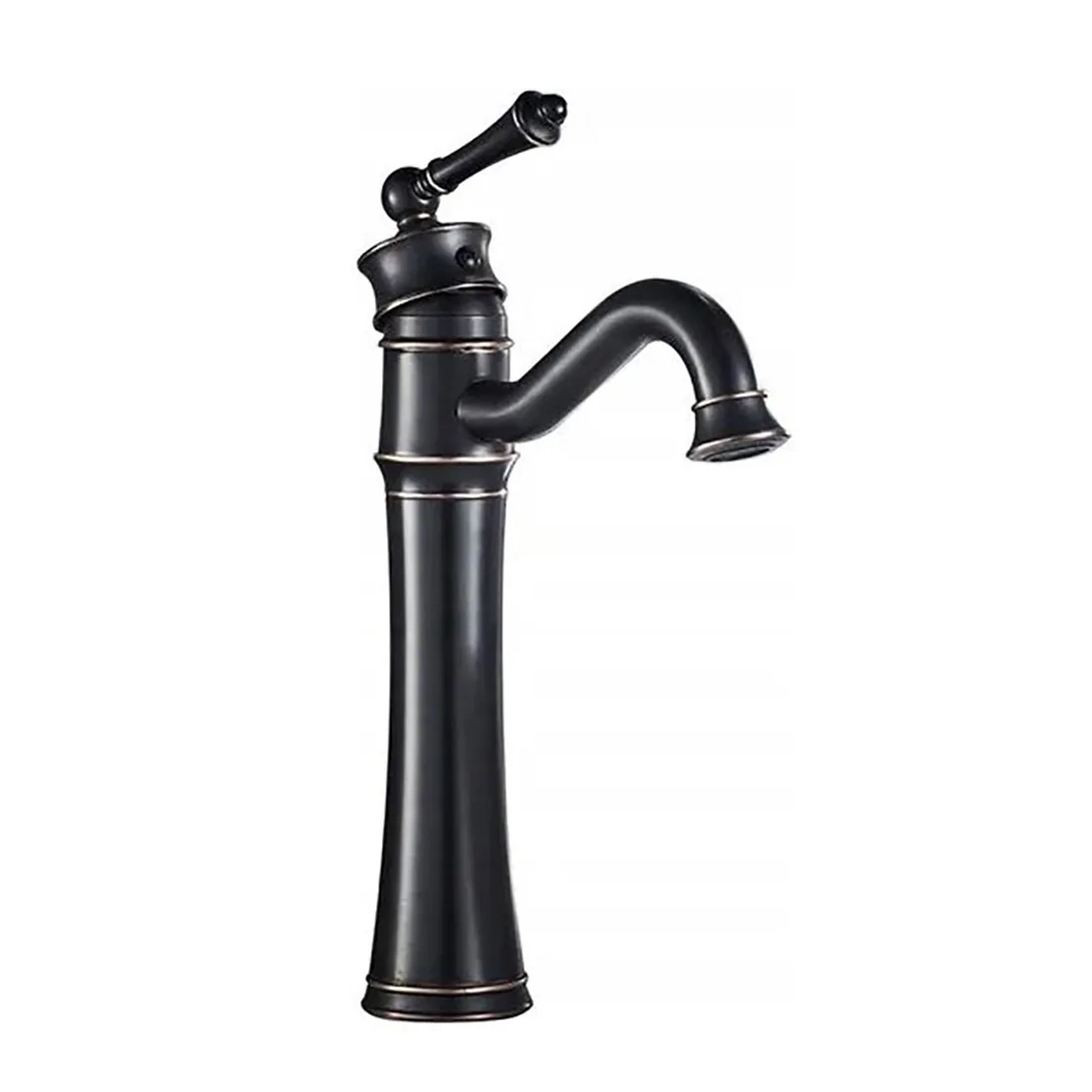 Czarna Bateria Umywalkowa Vintage Rea