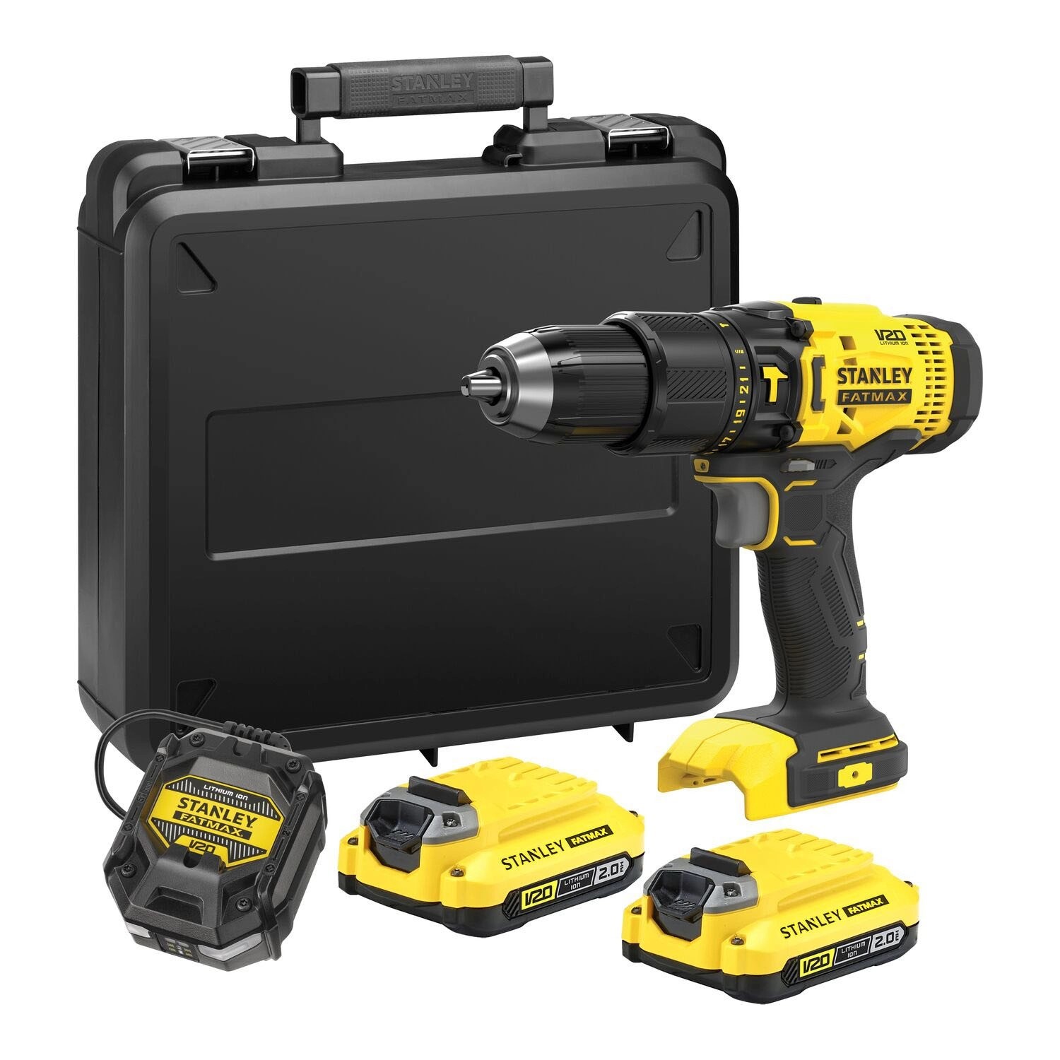 Wiertarko-wkrętarka udarowa Stanley FatMax 18V