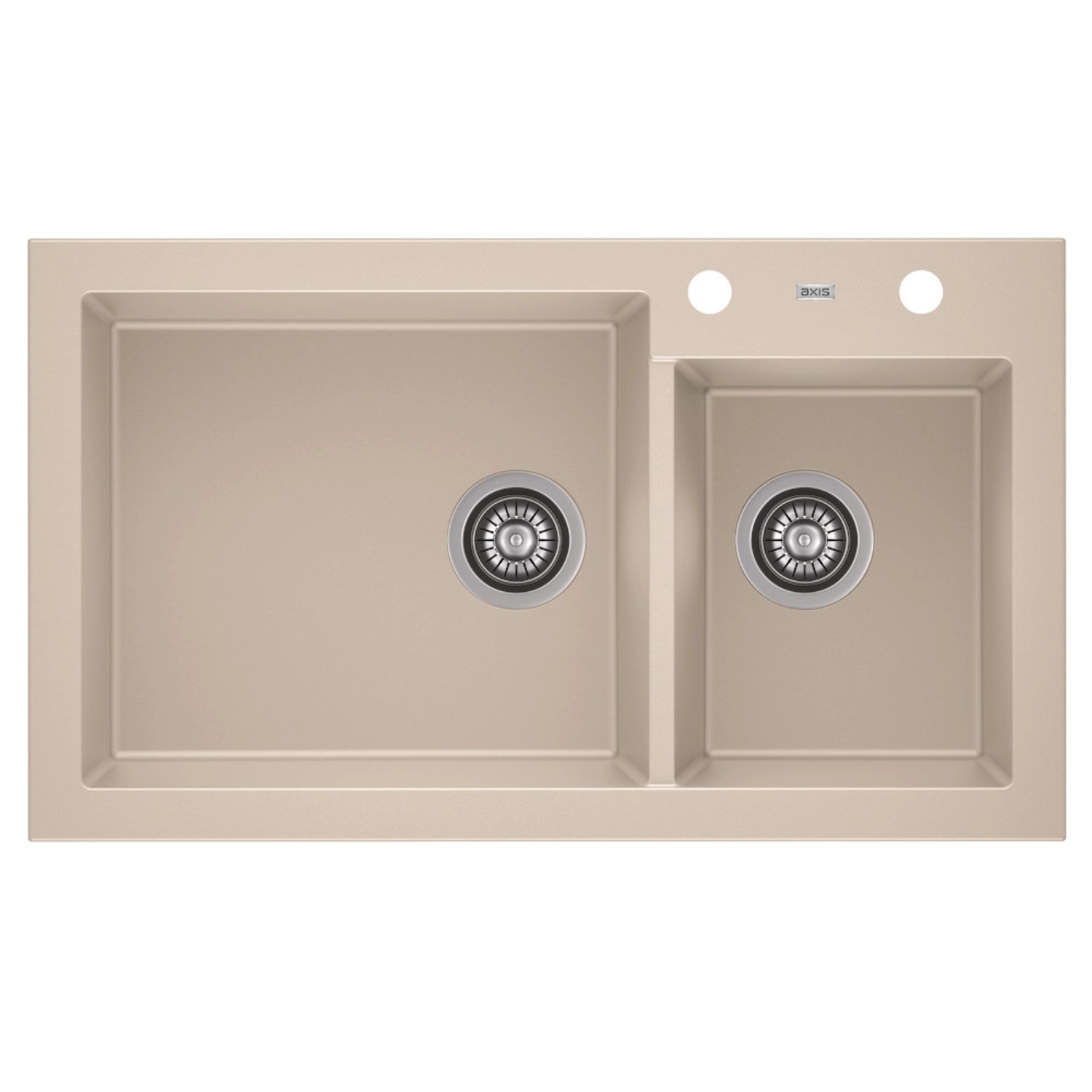 Zlewozmywak A-Point 2-kom. caffe latte