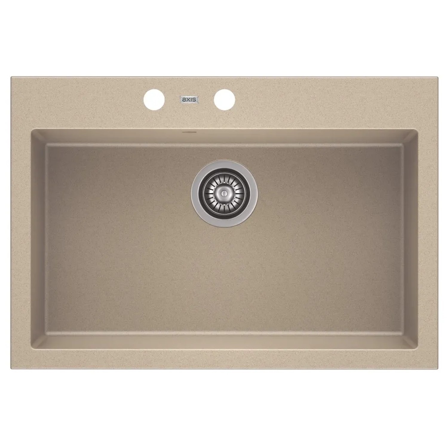 Zlewozmywak A-Point 1-komorowy beż