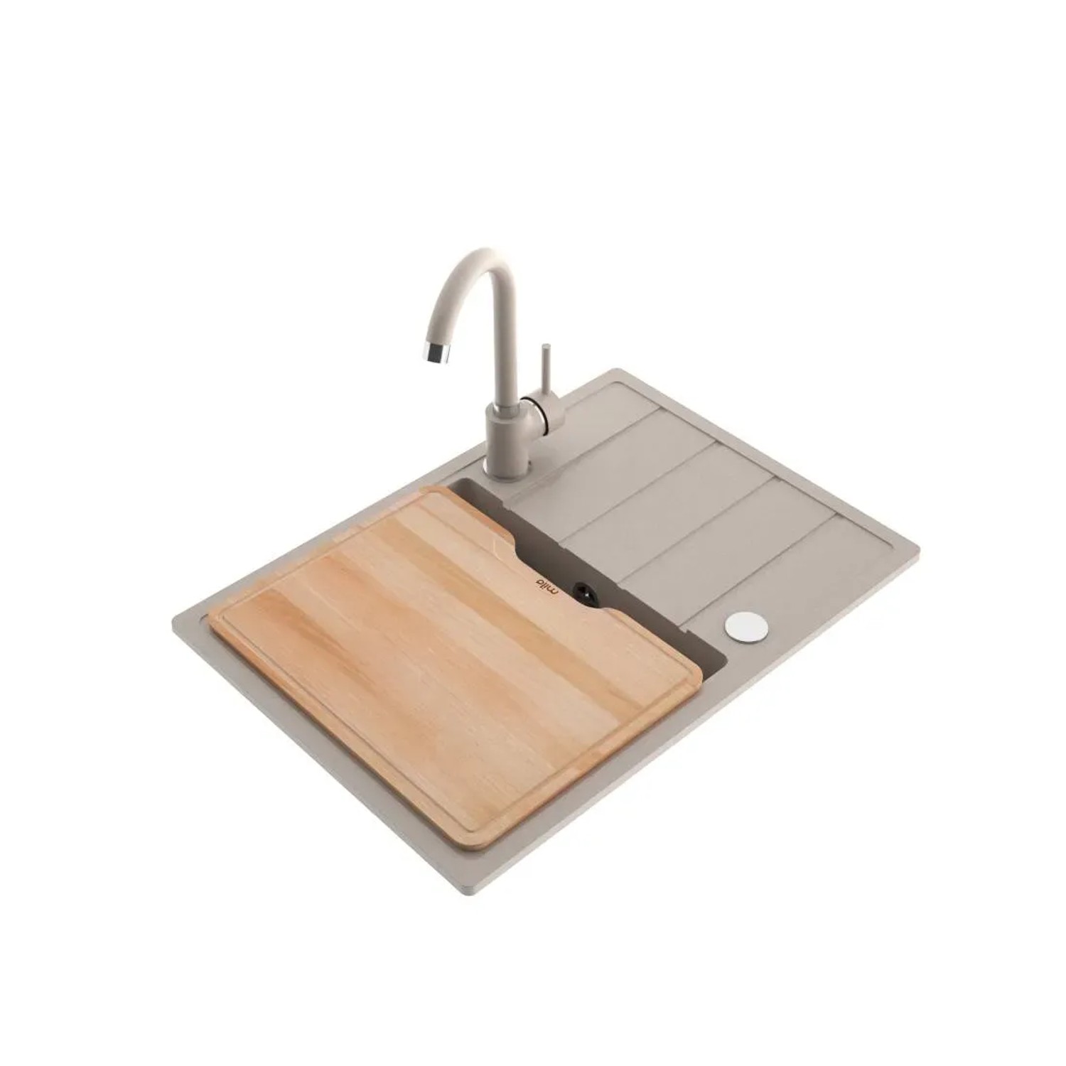 Zlewozmywak granitowy Aspen 1-kom.