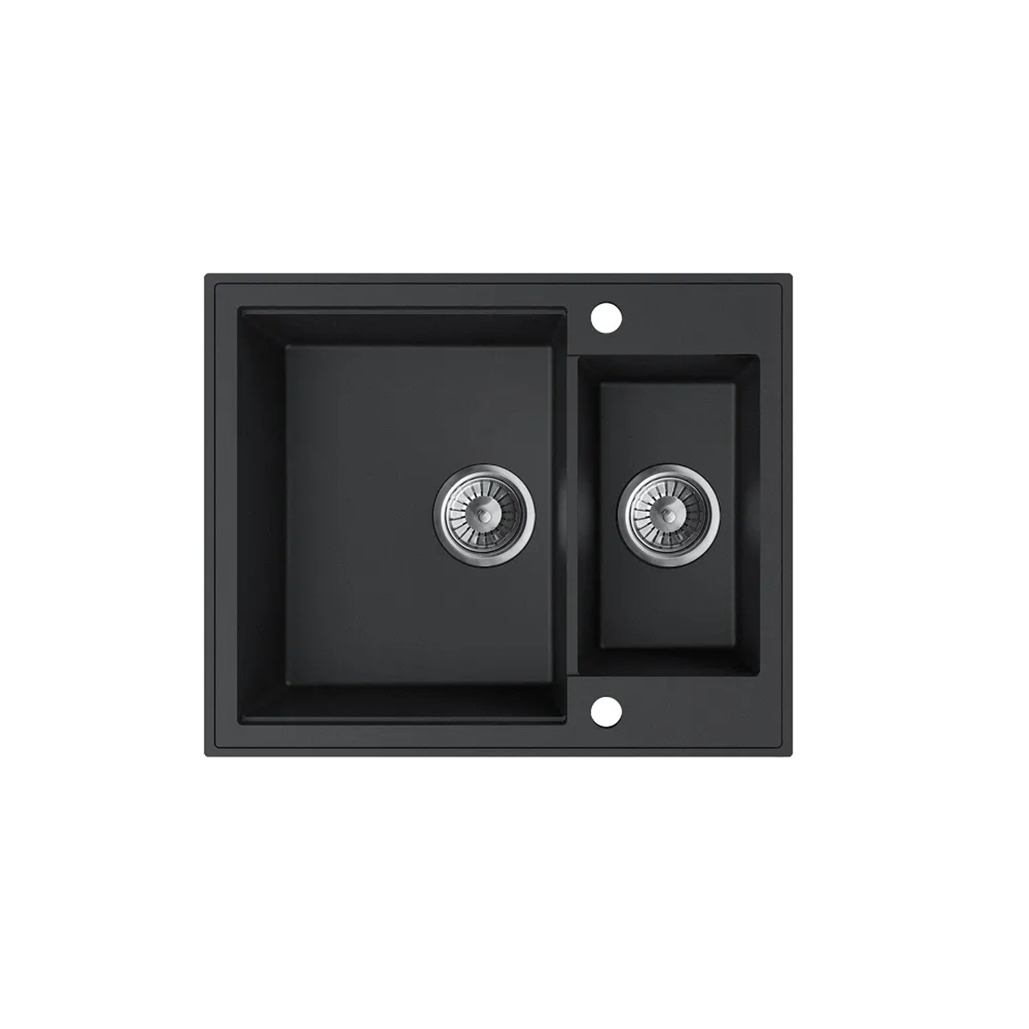 Zlewozmywak Bello 1,5-komorowy czarny