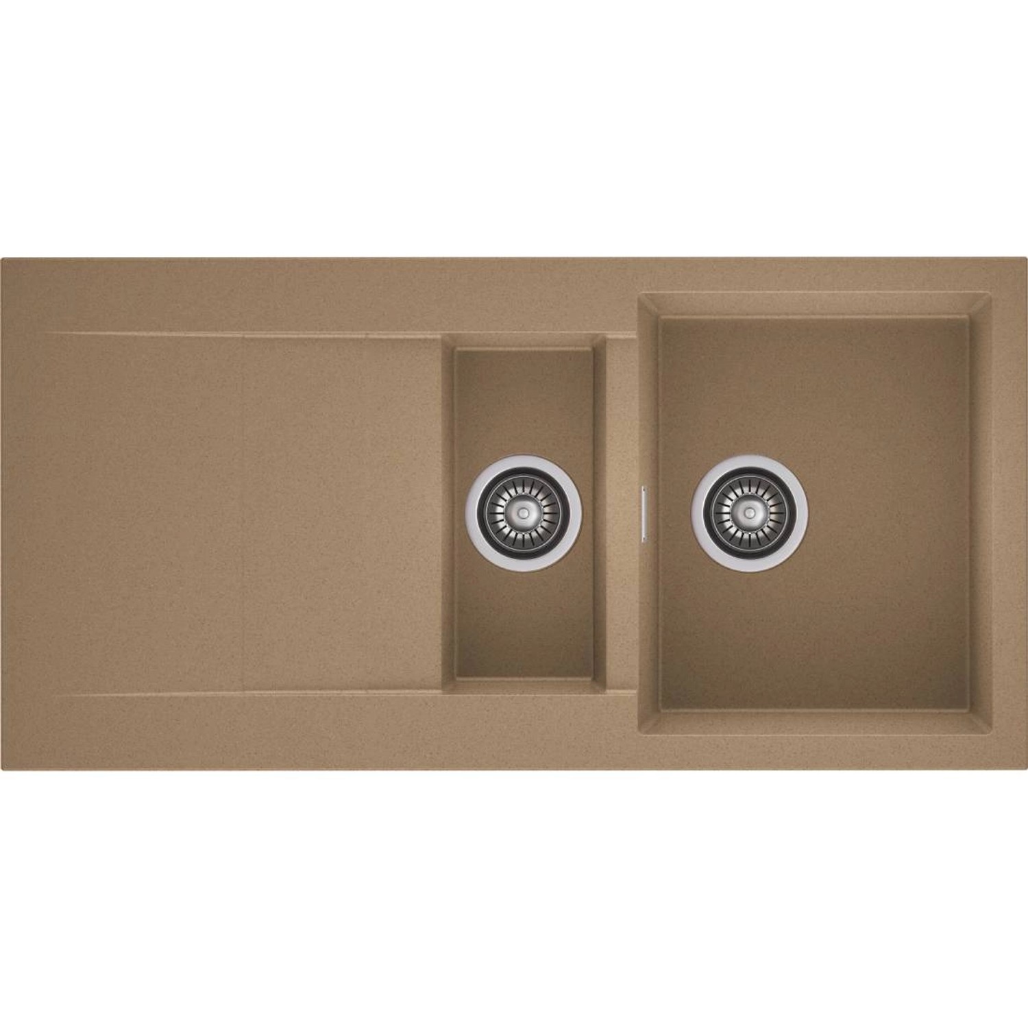 Zlewozmywak granitowy Cascada 1,5-komorowy