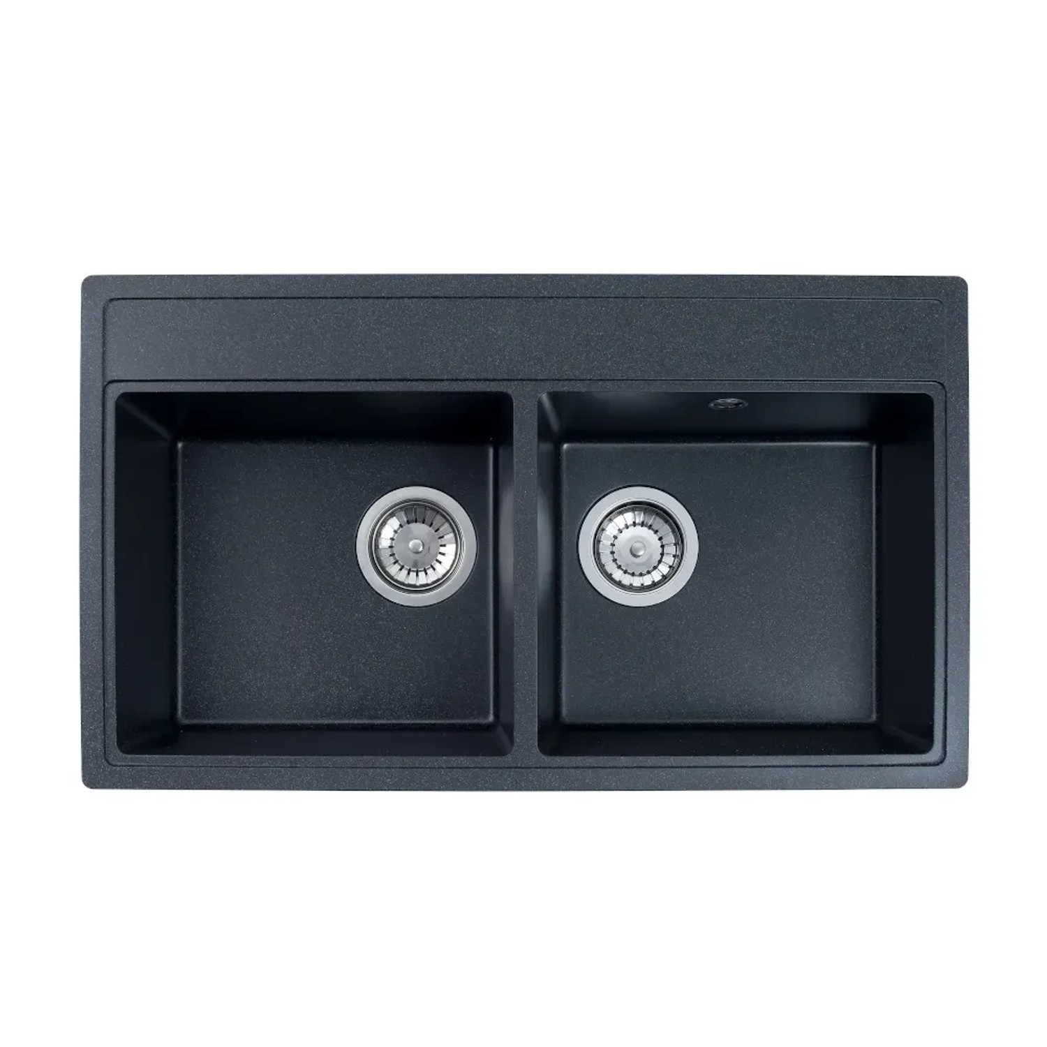 Zlewozmywak grafitowy Dylan 2-komorowy