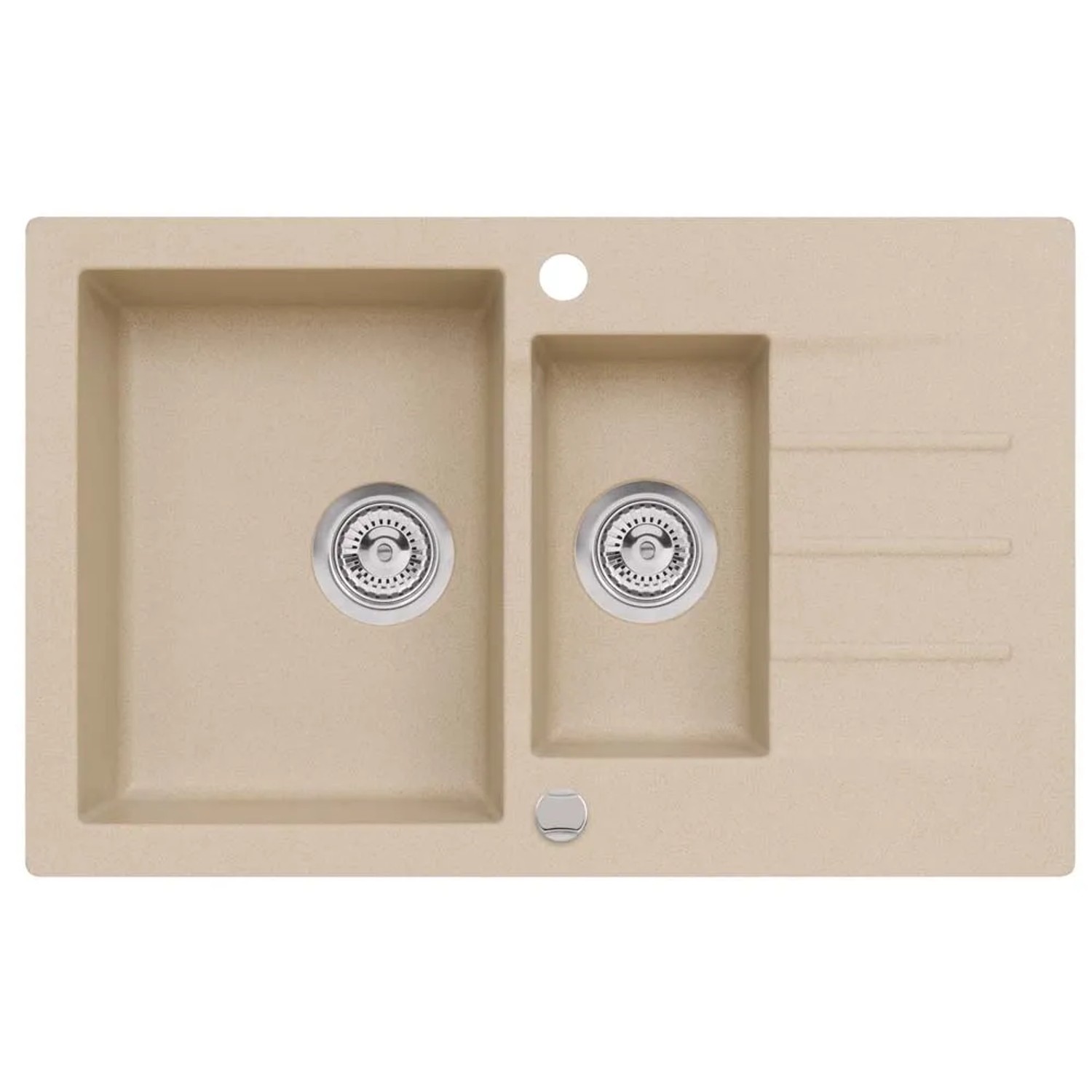 Zlewozmywak Mojito 1,5-komorowy beżowy