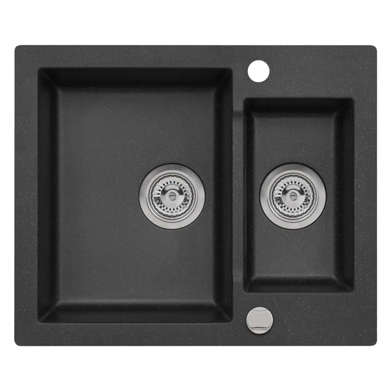 Zlewozmywak Mojito 1,5-komorowy czarny