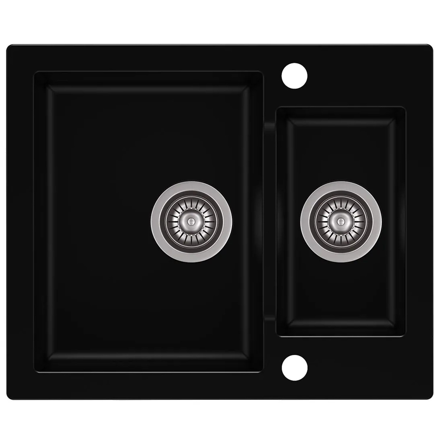 Zlewozmywak Mojito 80 Czarny 1,5-komorowy