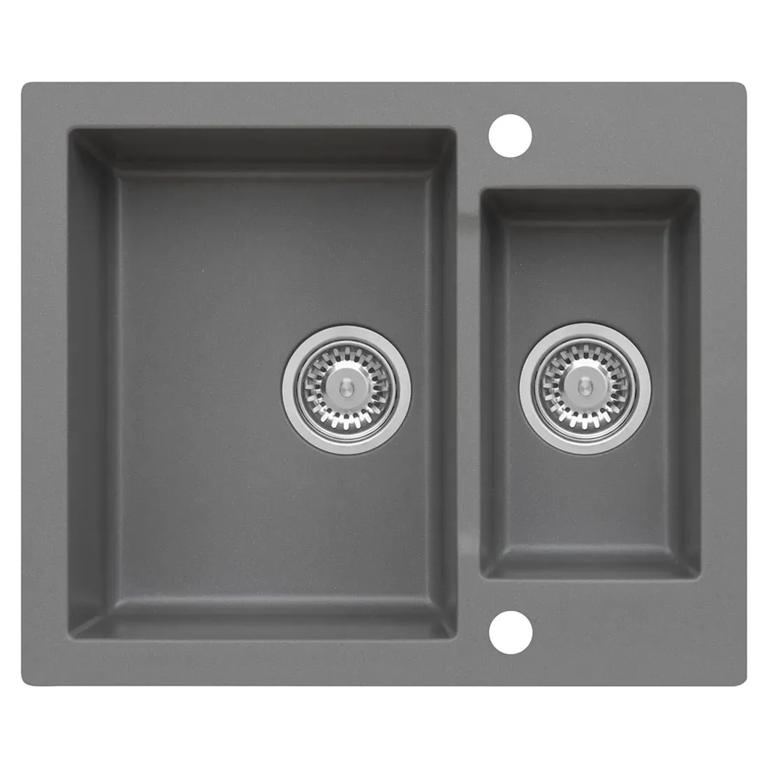 Zlewozmywak Mojito 8 1,5-komorowy szary