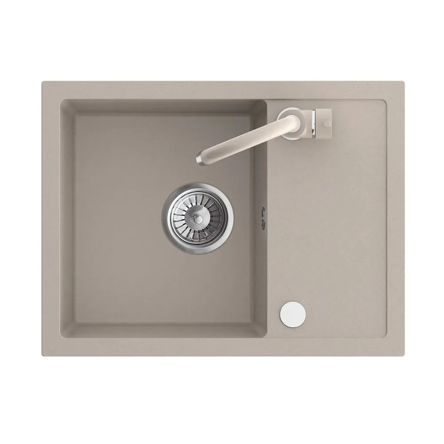 Zlewozmywak granitowy PIKO 1-komorowy