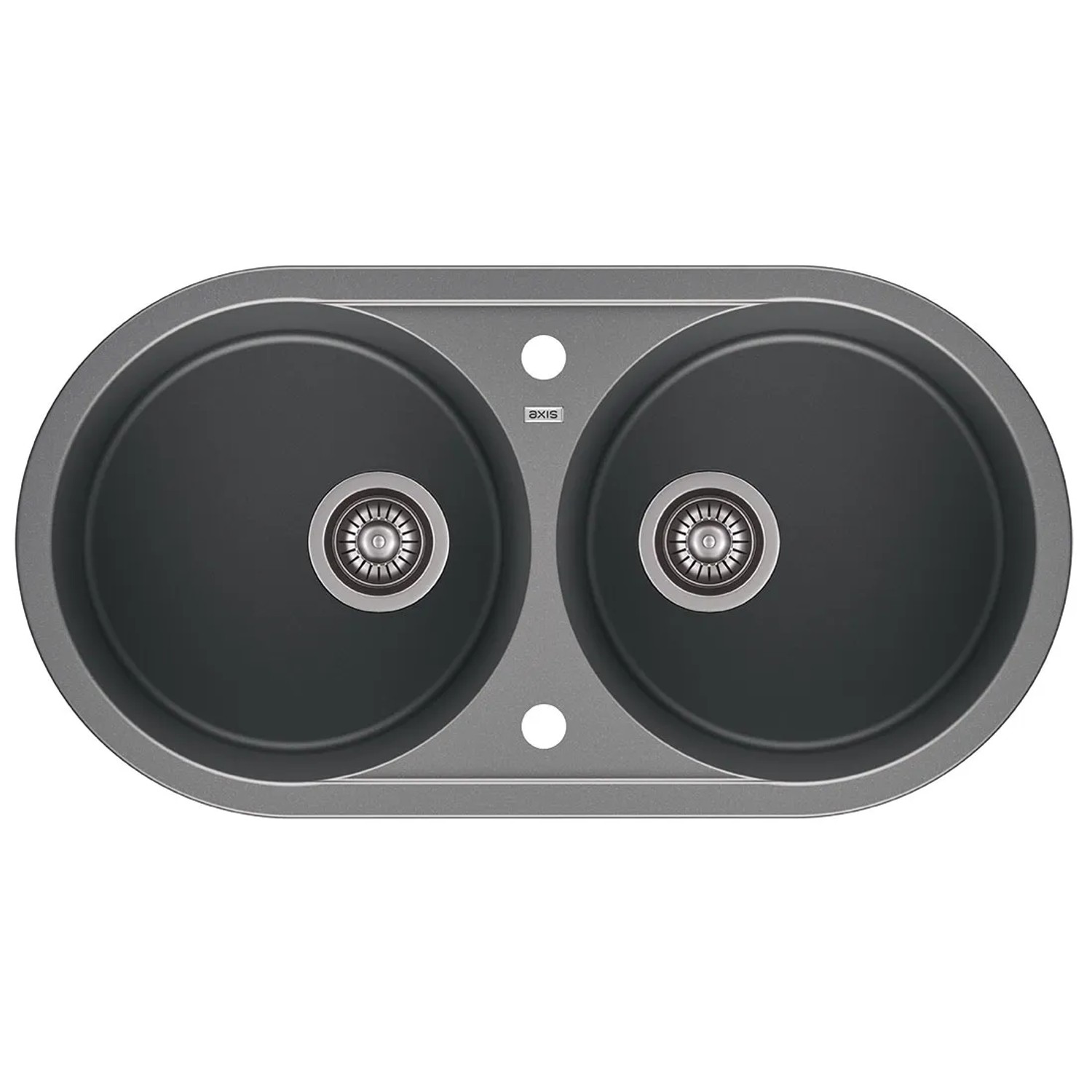 Nowoczesny zlewozmywak Play 17 szary