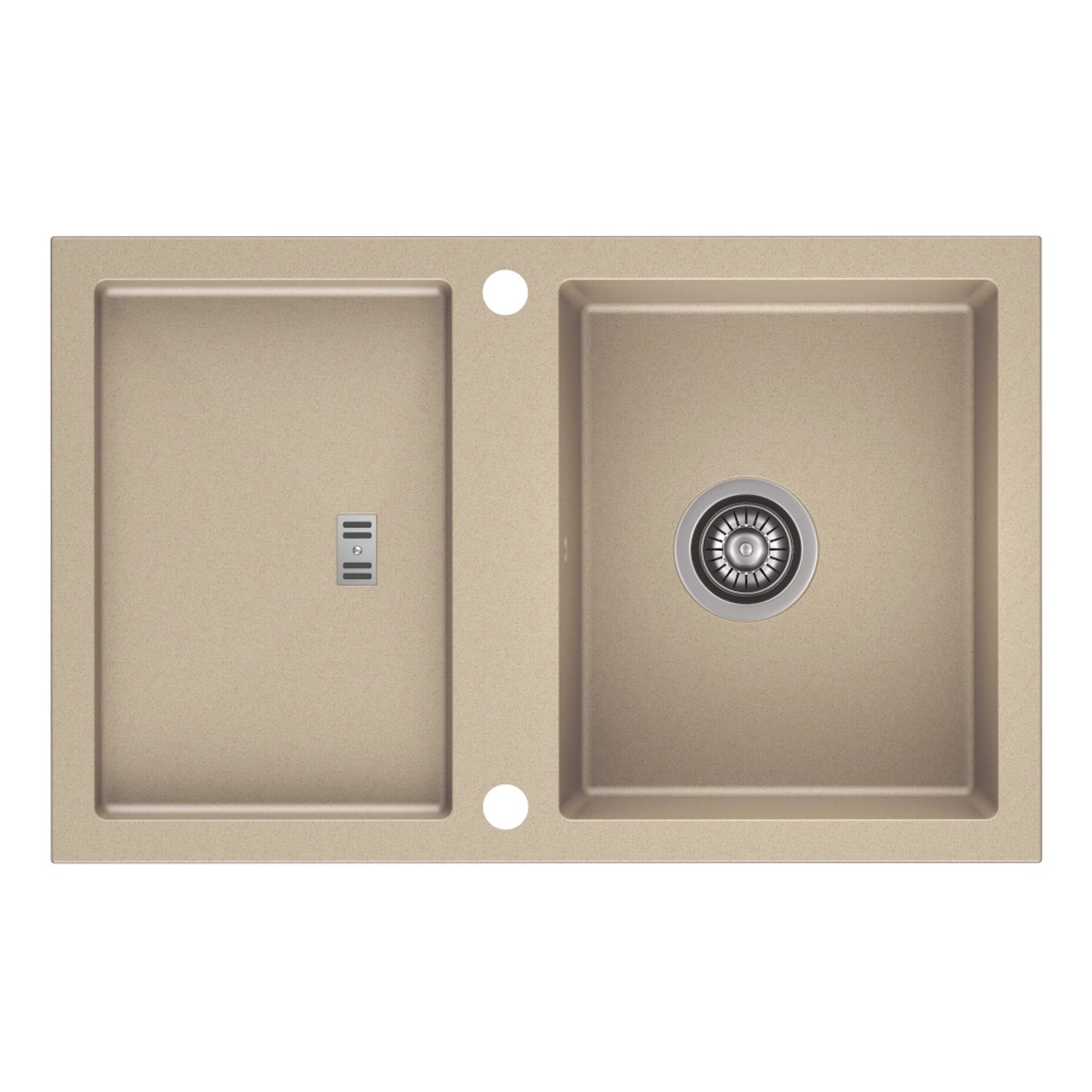 Beżowy zlewozmywak 1-kom Slide 40