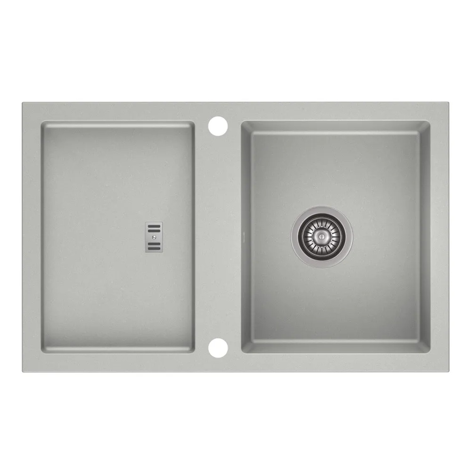 Zlewozmywak Slide 4 1-komorowy szary