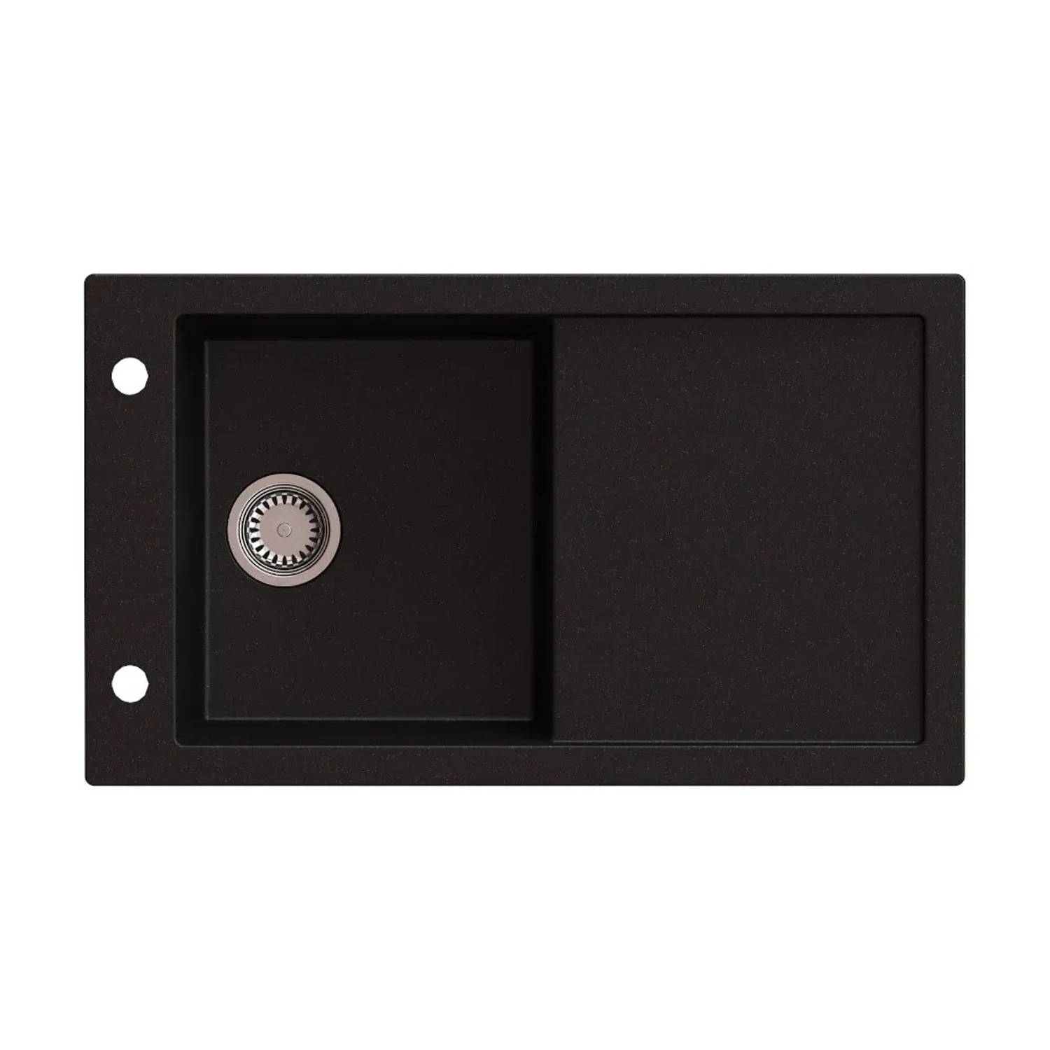 Zlewozmywak Tramontana czarny 1-komorowy