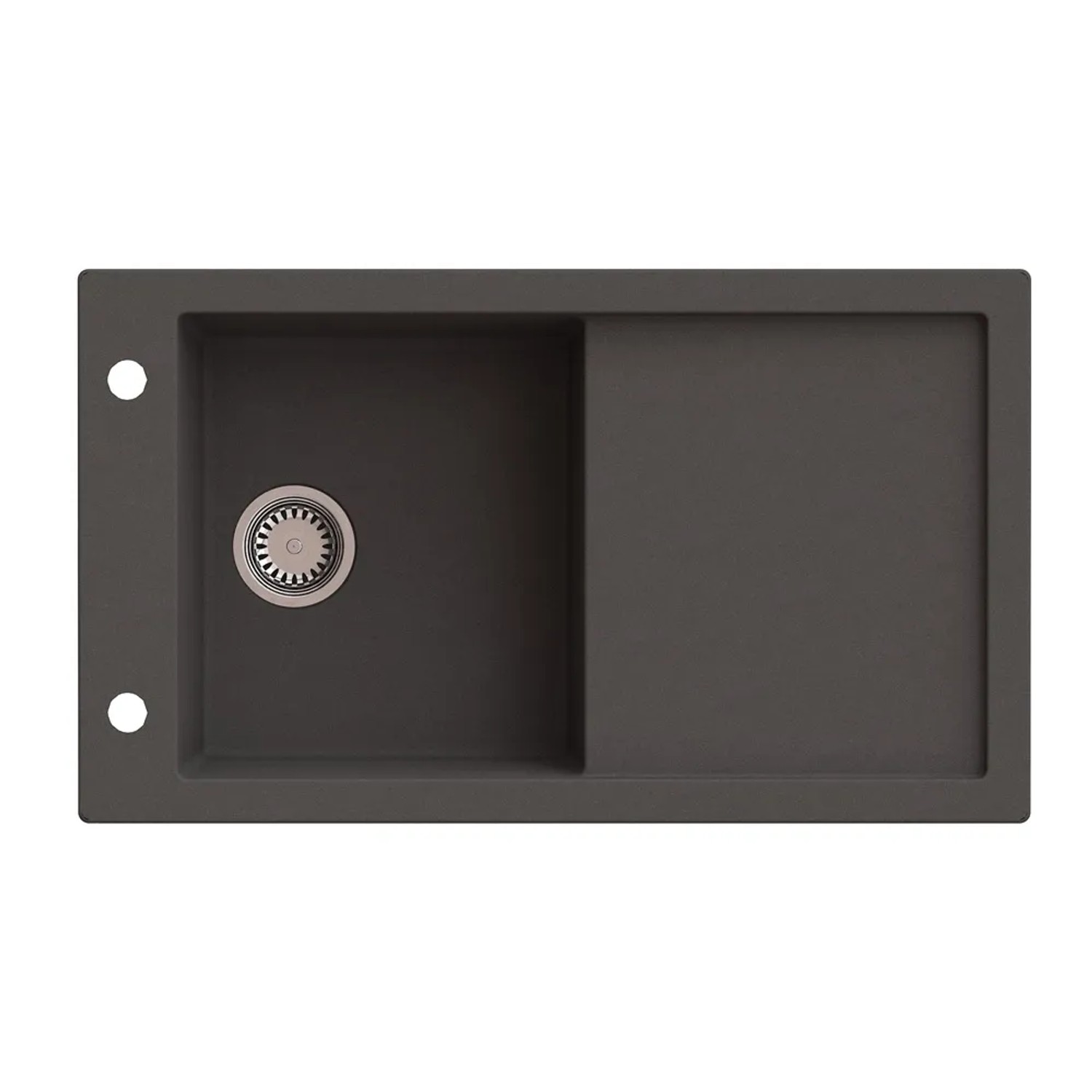 Zlewozmywak Tramontana 1-komorowy szary