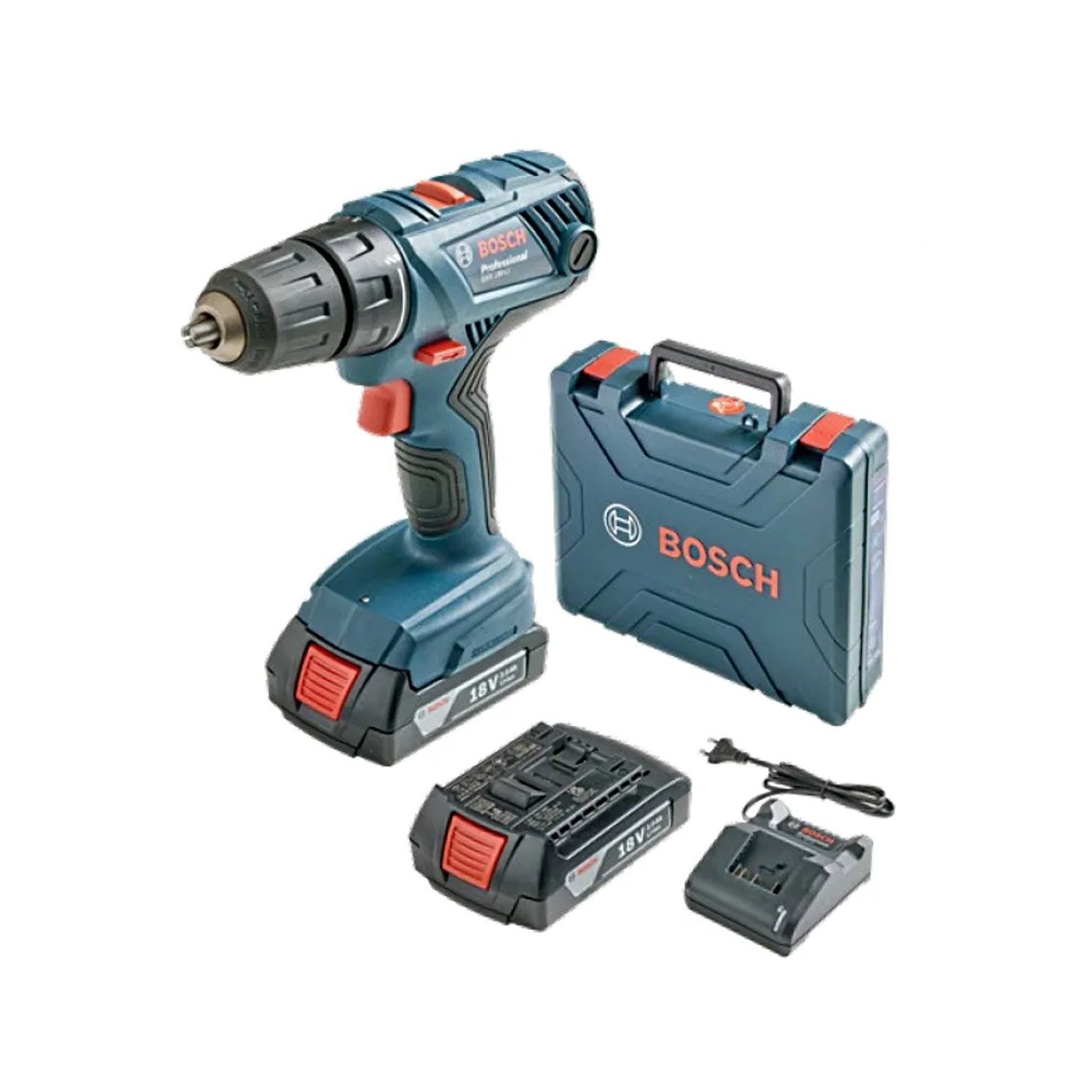 Bosch Professional GSR 180-LI 18V Wiertarko-wkrętarka 2x2Ah