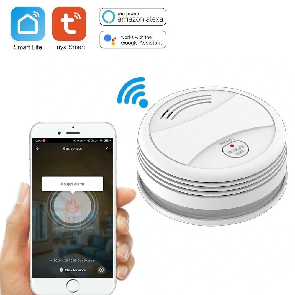 Recenzja Tuya WiFi Czujnik Dymu 80 dB — Smart Life: alarm i ochrona pożarowa domu