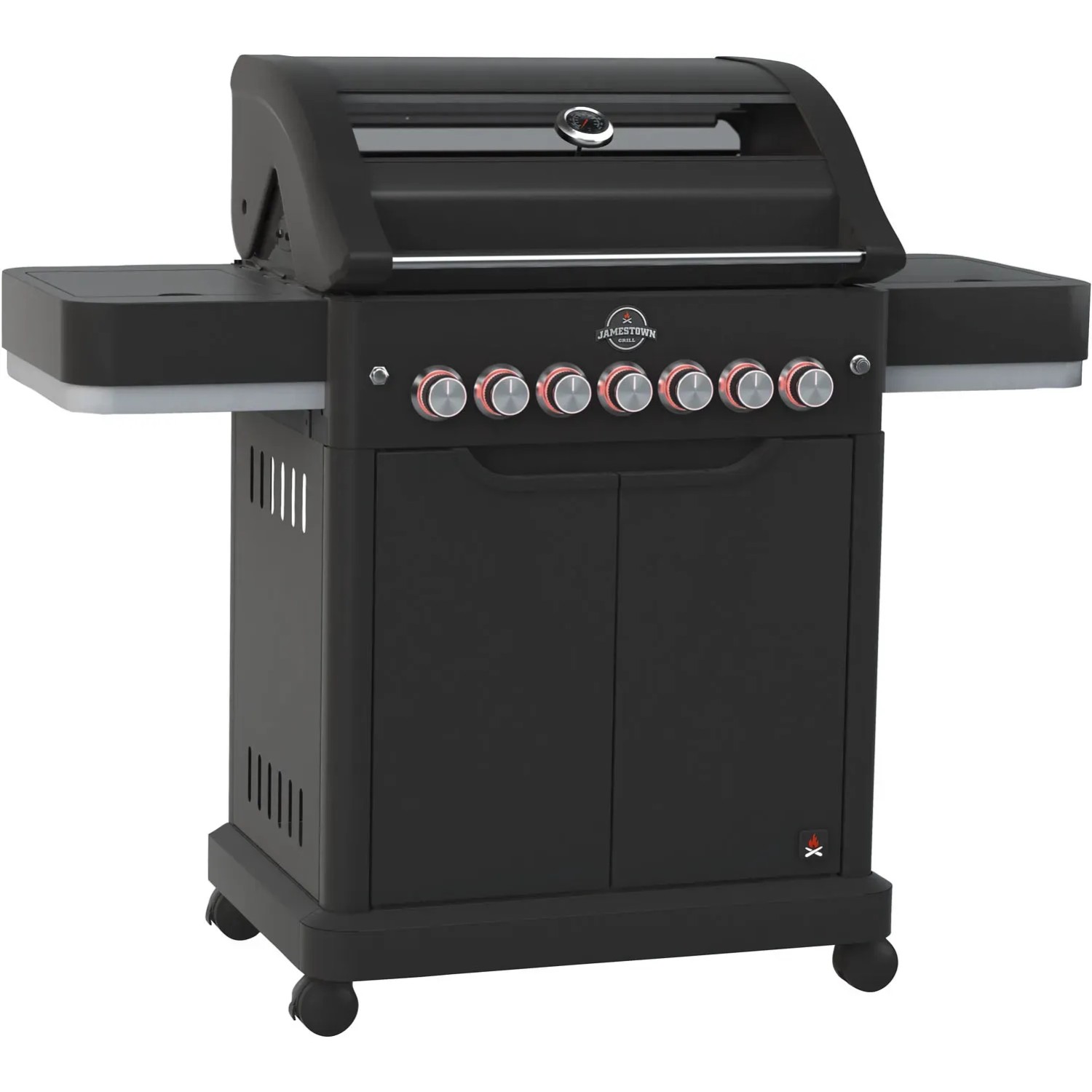 Recenzja Jamestown CONOR 4+3 (22,73 kW) — grill gazowy z rusztem niemodułowym