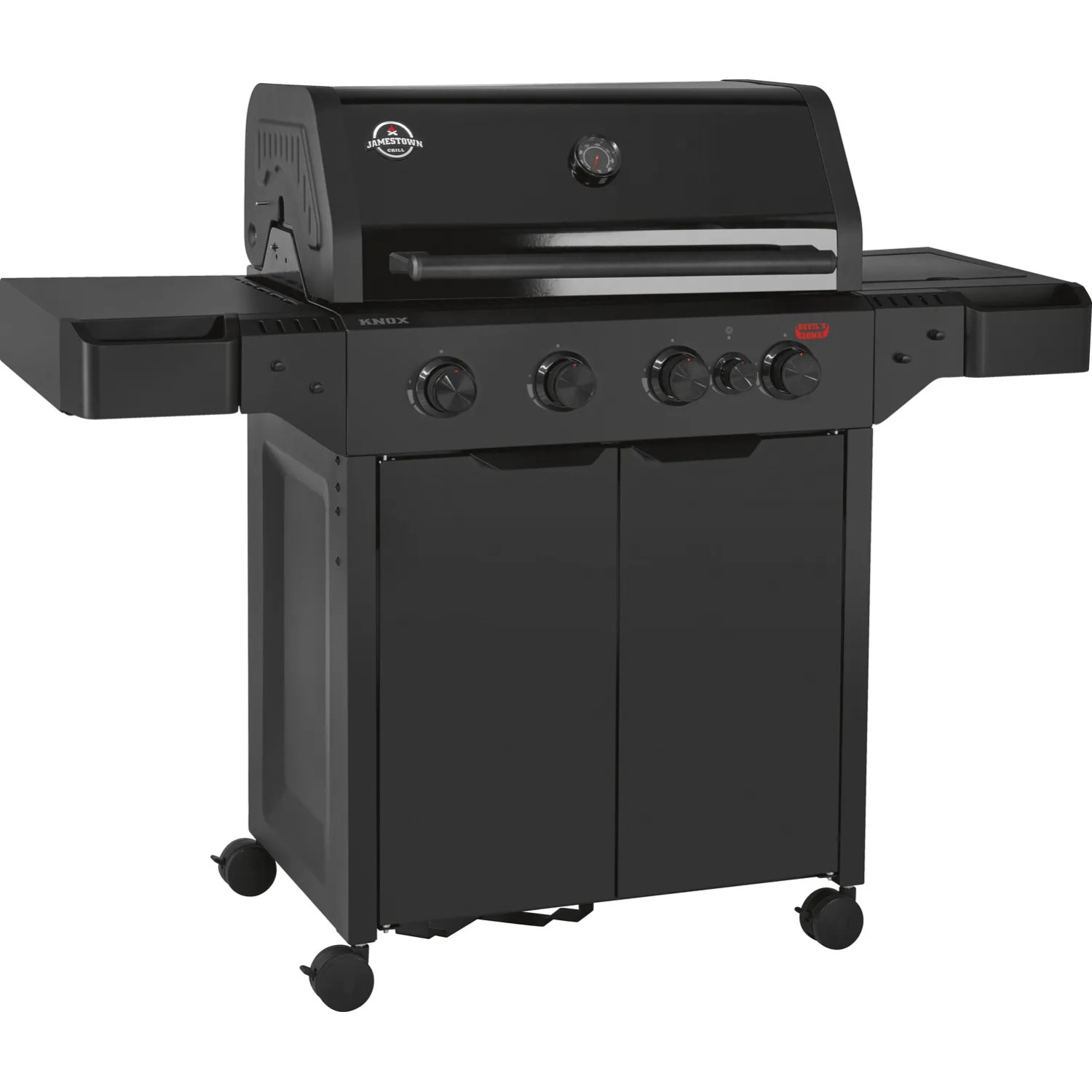 Recenzja grilla gazowego Jamestown KNOX 4+1 (17,85 kW) — test i opinia