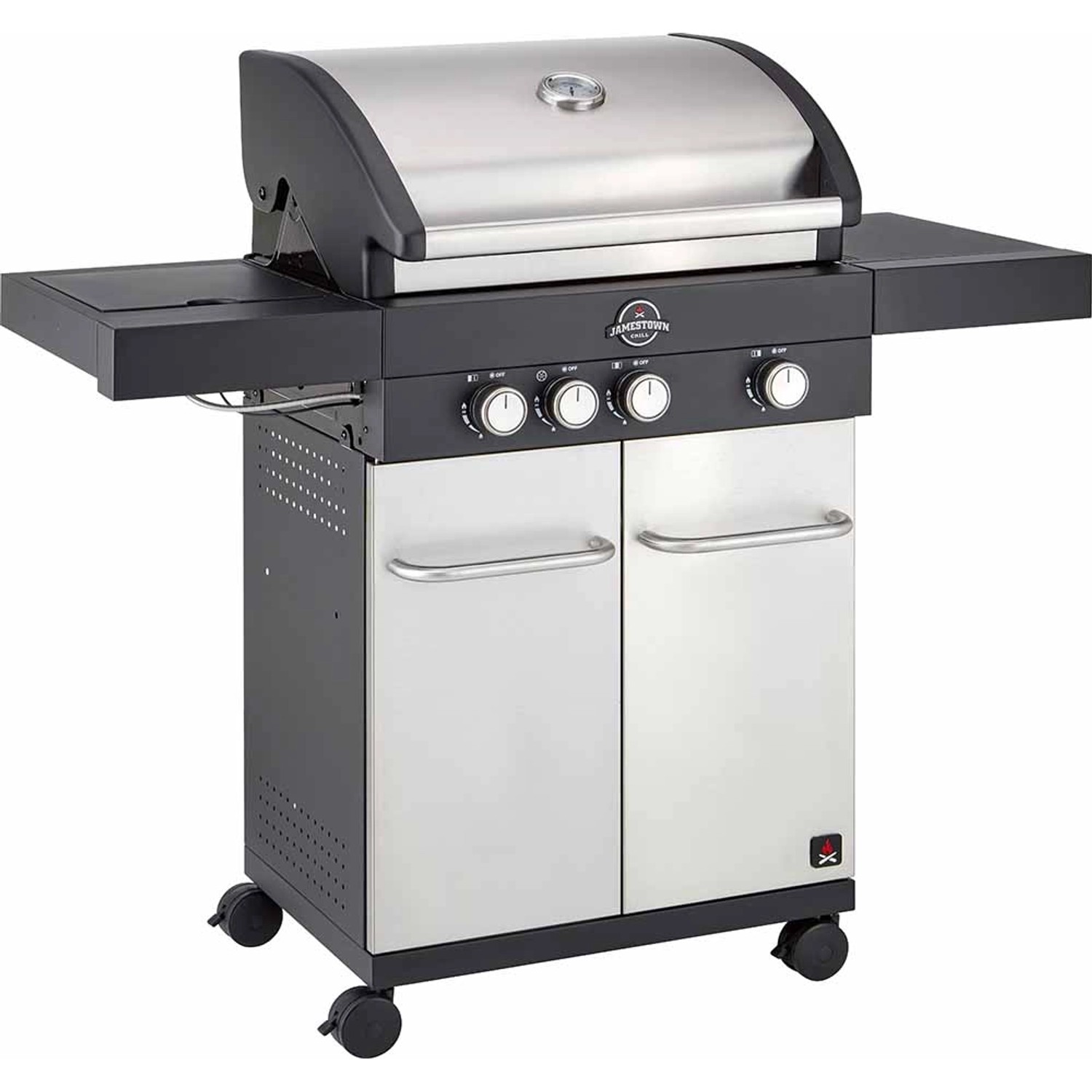 Recenzja Jamestown MADDOX 3+1 (13,5 kW) — wydajny grill gazowy