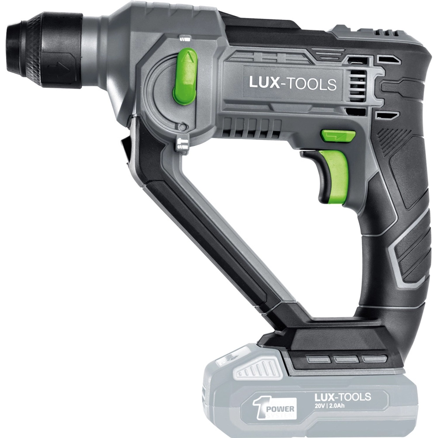 LUX-Tools Młotowiertarka akumulatorowa 20V (bez akumulatora) — recenzja i opinia