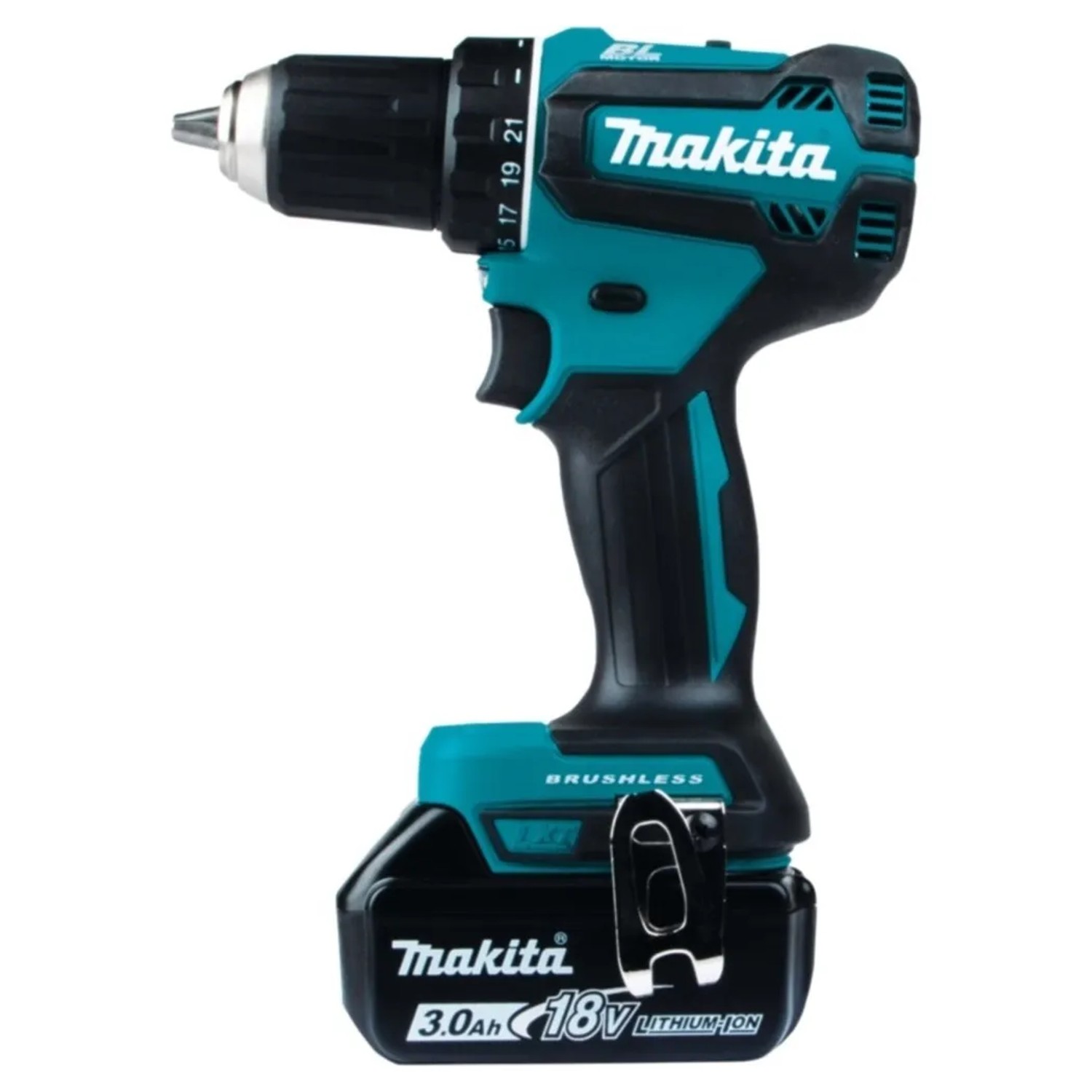 Makita DDF485 18V Wiertarko-wkrętarka 2×3,0Ah