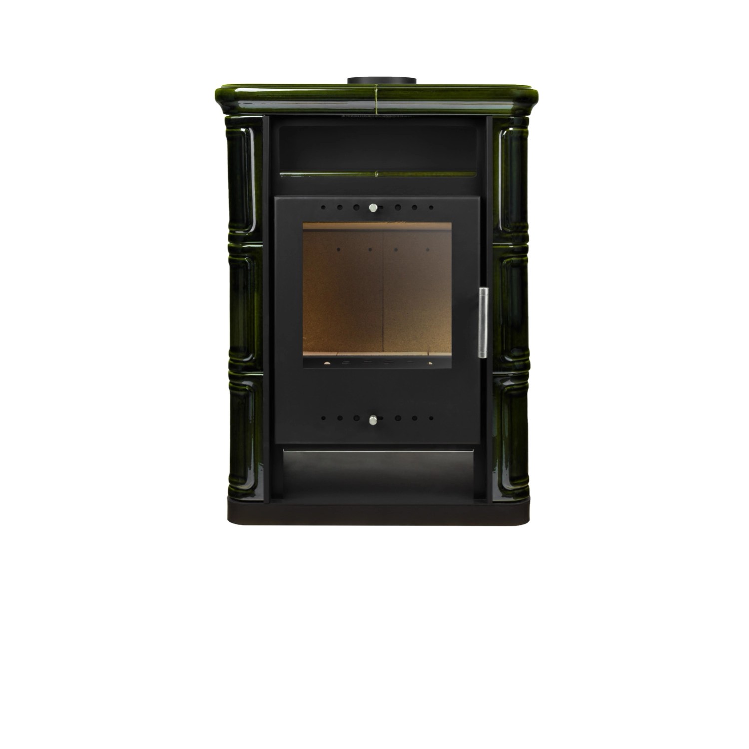 Nordflam Arta zielona 85x60x39 — Pełna recenzja pieca kominkowego i opinie