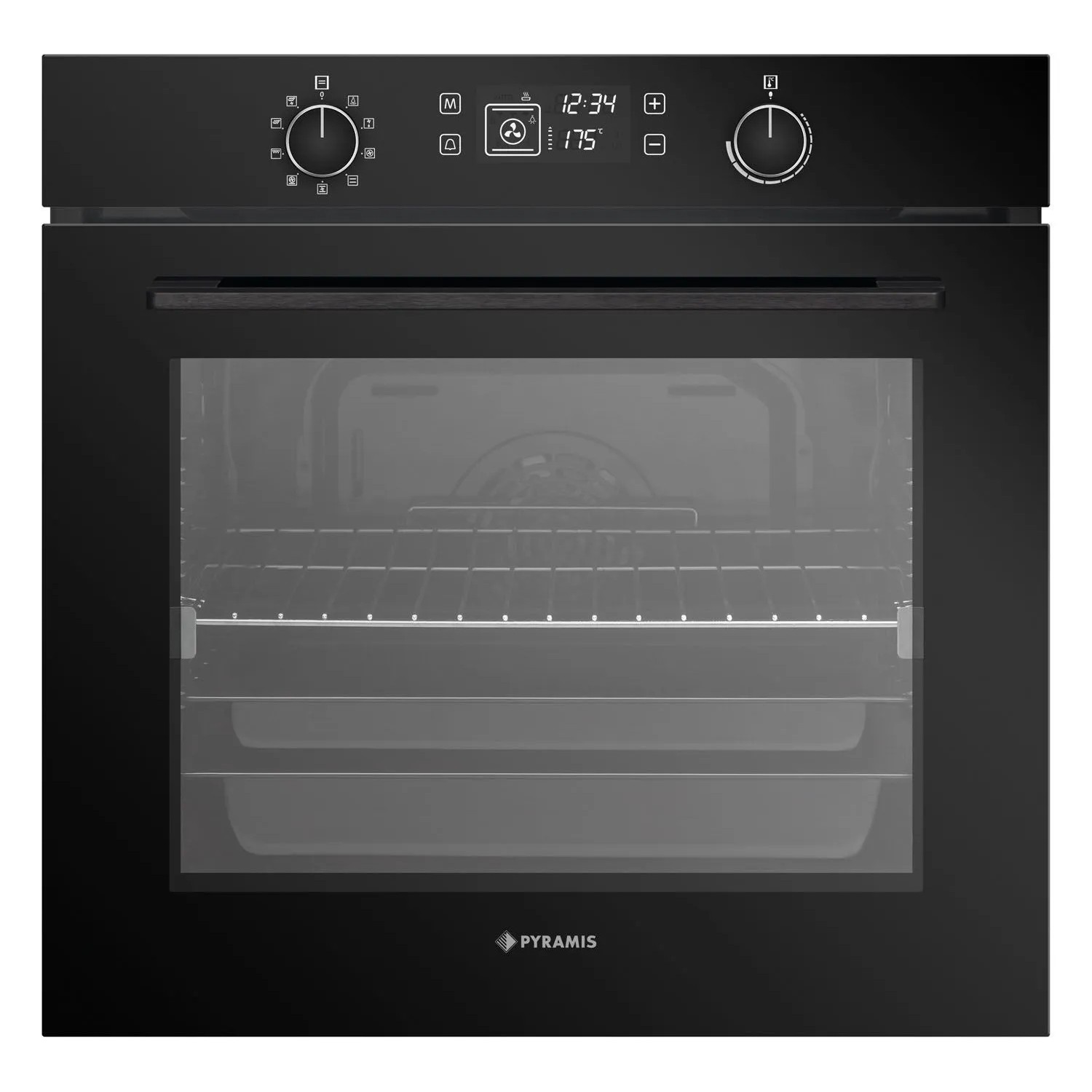 Pyramis PO78082009SBL 60 cm — recenzja piekarnika do zabudowy (czarny)