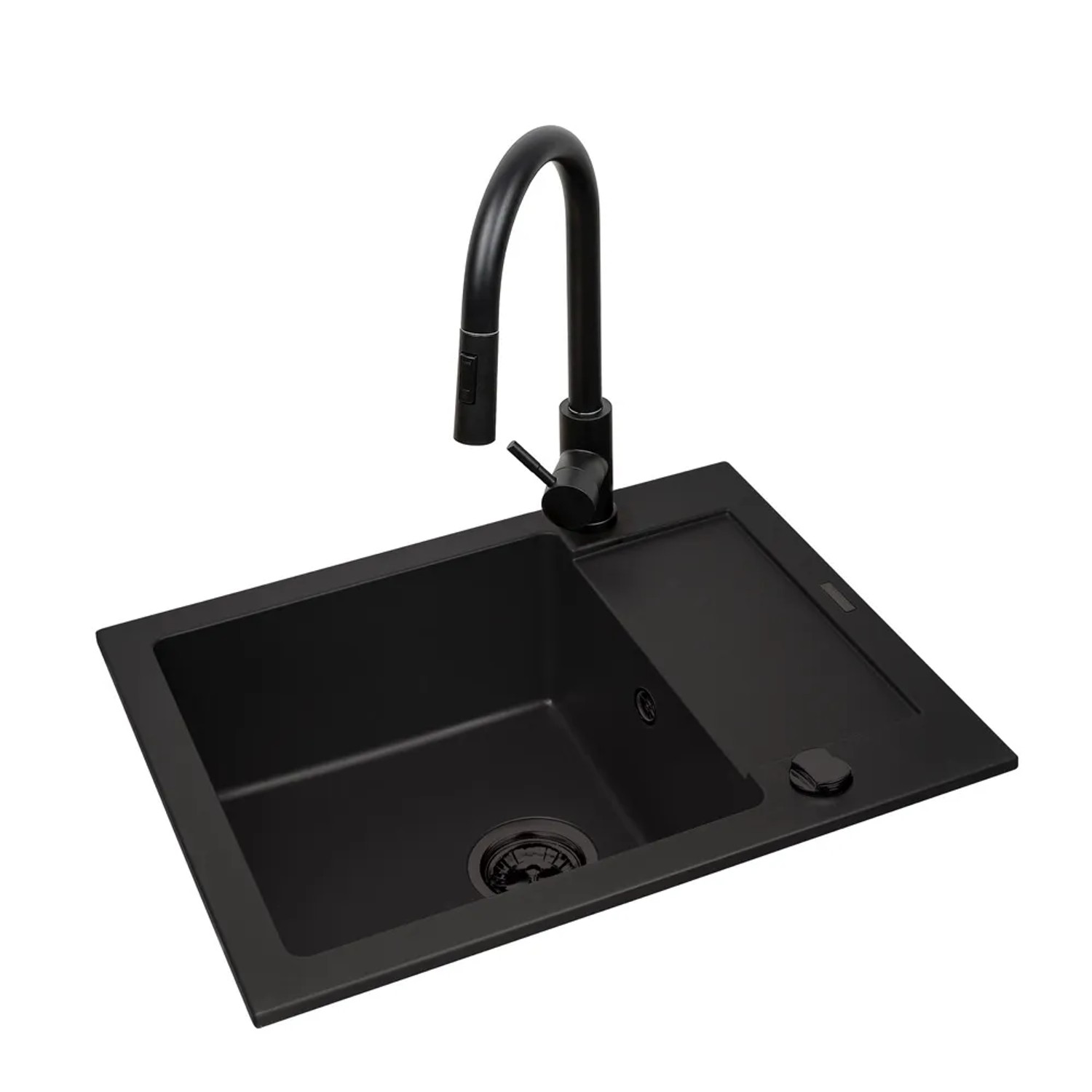 Granitowy Zlewozmywak Pyramis Mido 1-Komorowy