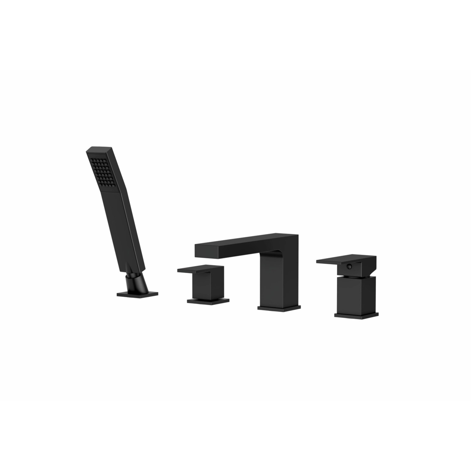 Valvex Bateria wannowa 4-otworowa Italy black