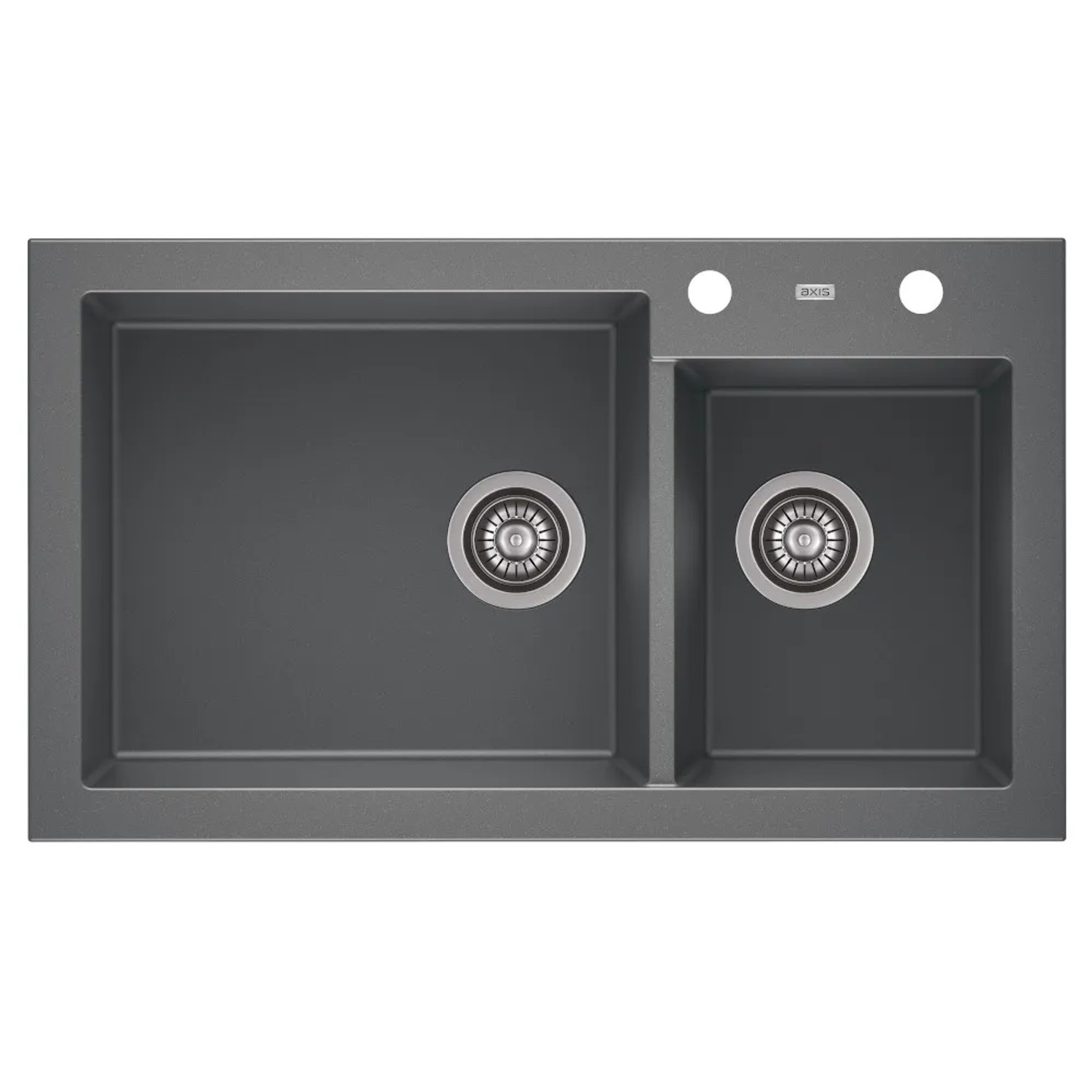 Recenzja Zlewozmywaka A-Point 14 2-kom. Moonlight Grey 86x50 cm — czy warto?