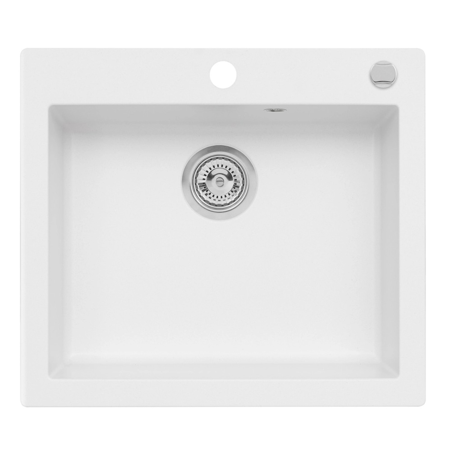 Recenzja Zlewozmywaka Mojito 6 1-kom. Pure White 57x50 cm — opinia i test