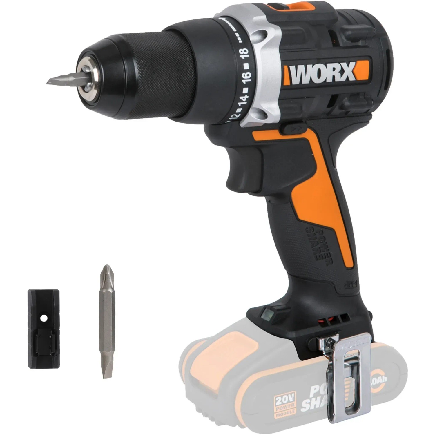 Akumulatorowa wiertarko-wkrętarka WORX WX102.9 20 V