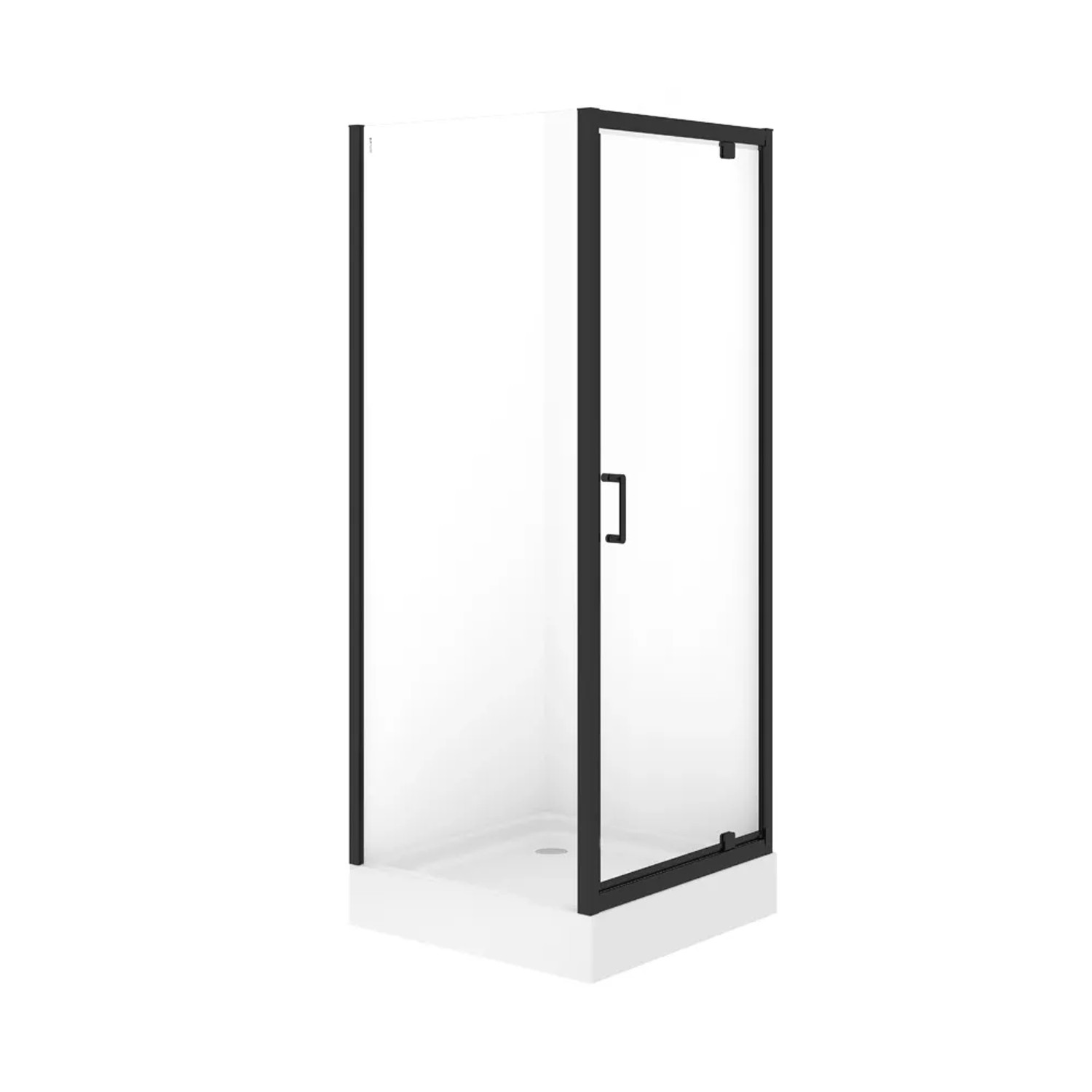 Kabina prysznicowa Cersanit Brasco 80 czarna