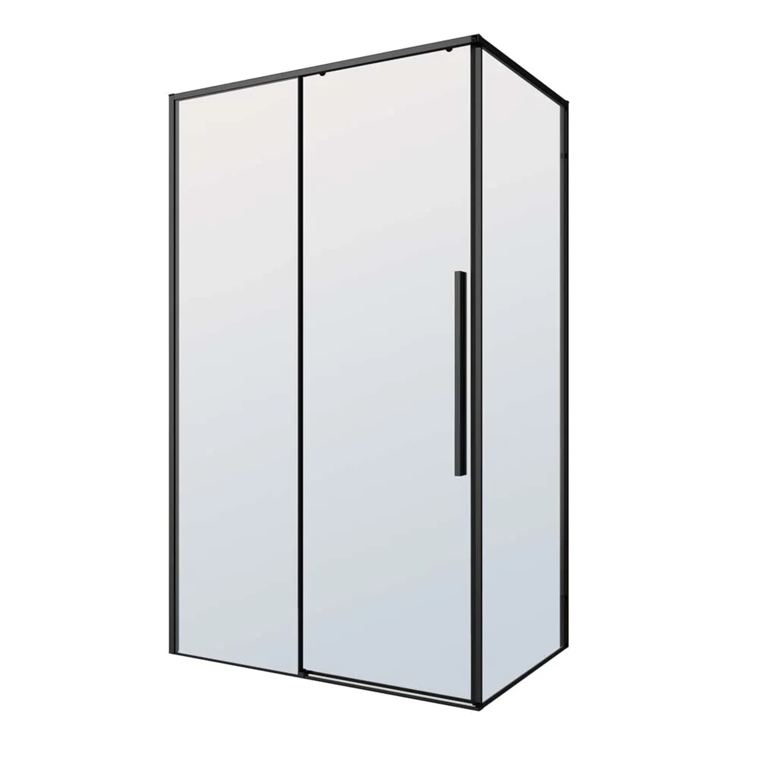 Kabina prysznicowa KABI Viva czarna 100x80