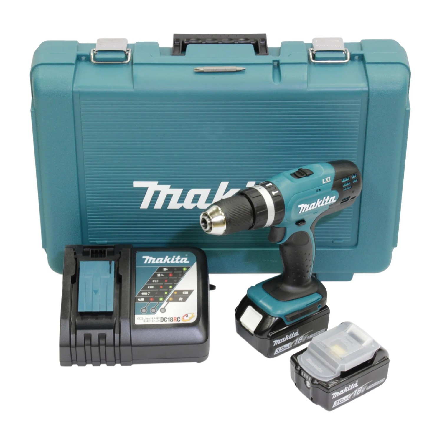 Recenzja Makita Wiertarko-wkrętarka udarowa DHP453 18V (2×3,0 Ah) — test i opinia