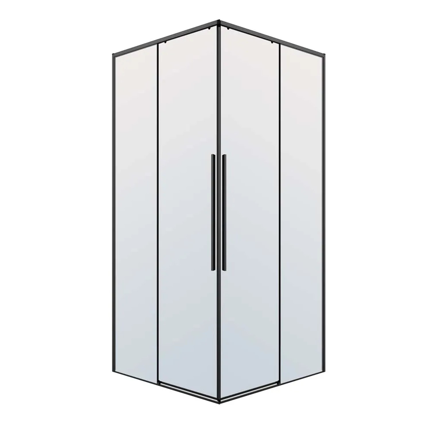KABI Kabina Prysznicowa VIVA 80x80 Czarna