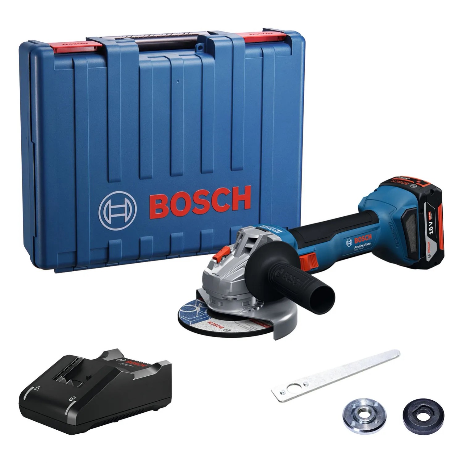 Test Bosch Professional GWS 180‑LI 125 mm (18V, 4Ah) — recenzja szlifierki kątowej