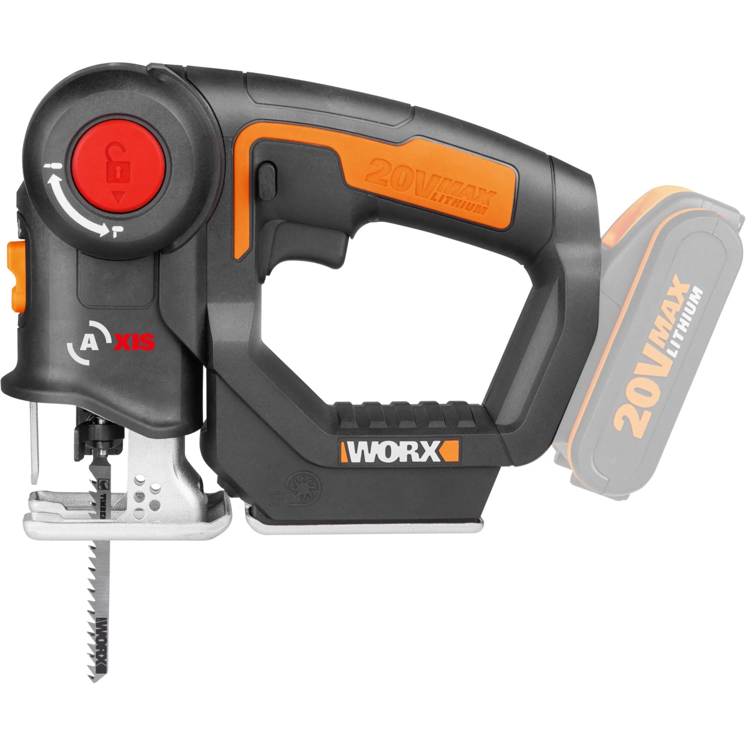 Wyrzynarka i Piła Szablasta WORX 2w1