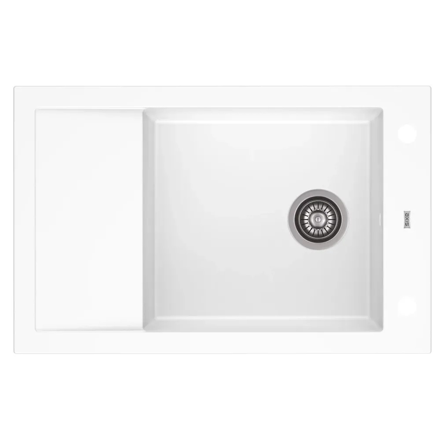 Zlewozmywak A-Point 1-komorowy pure white
